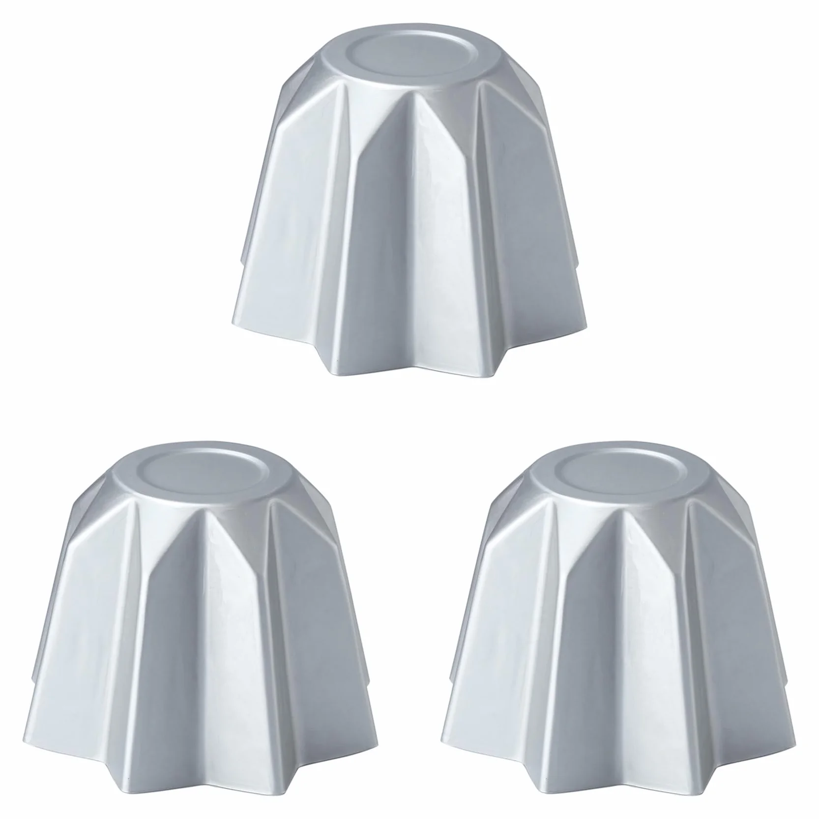 3 x anodowane aluminium dekoracyjne formy do ciasta chleb pandoro galaretka czekolada muffinka artykuły gospodarstwa domowego narzędzia do pieczenia B.