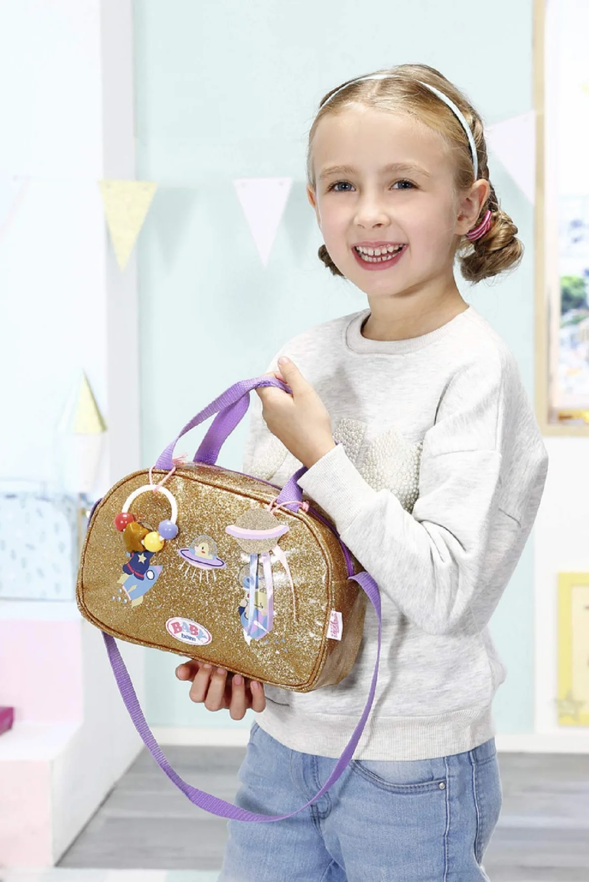 BABY born 515 831106 EA 'Happy Birthday' torba do przewijania, mieszana, jeden rozmiar