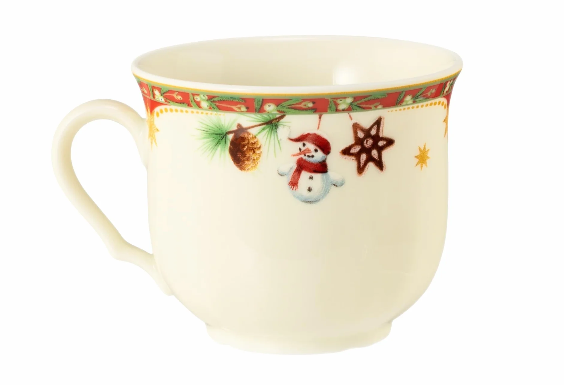 Seltmann Weiden Marieluise Serwis do Kawy, Porcelana, Czerwony, 18 El.