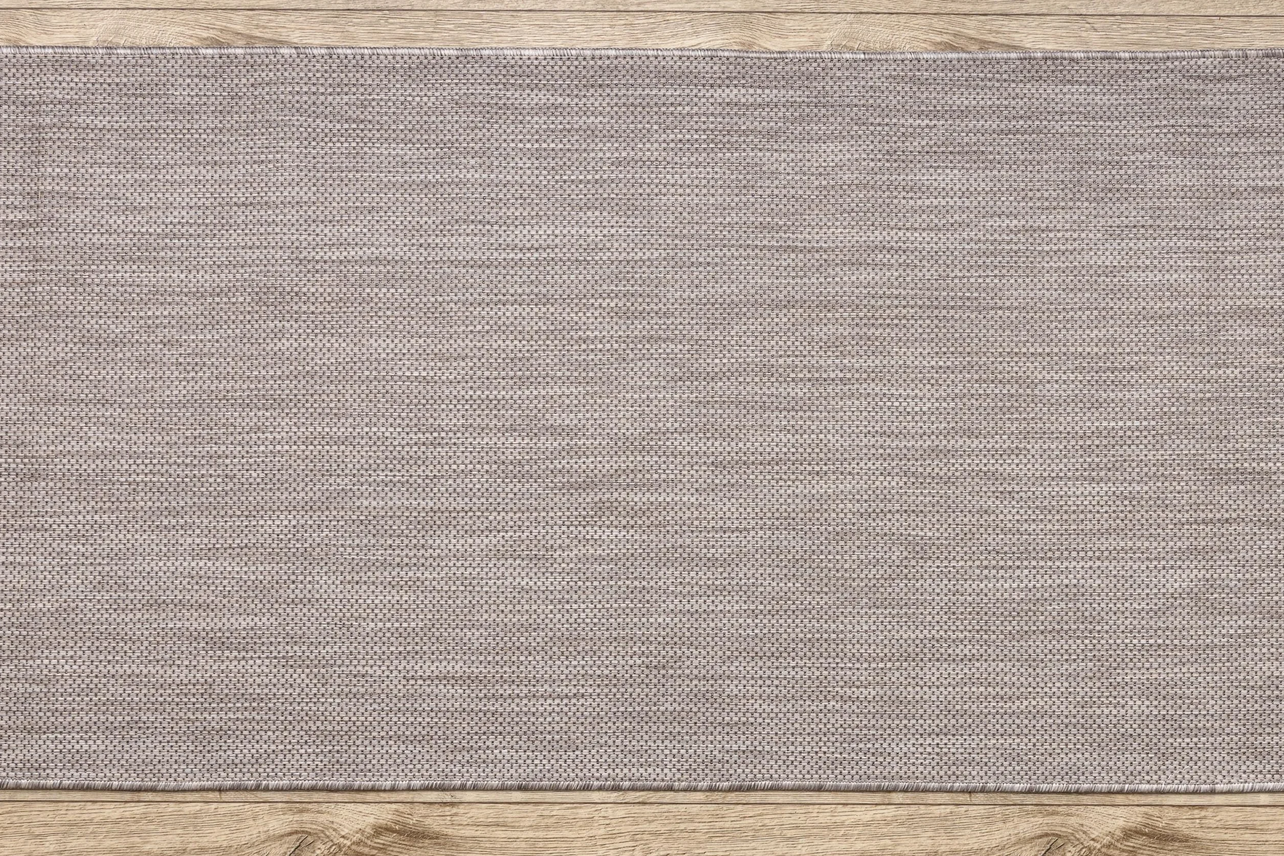 Bieżnik SISAL SION Melange płasko tkany, beżowy, 100 x 400 cm