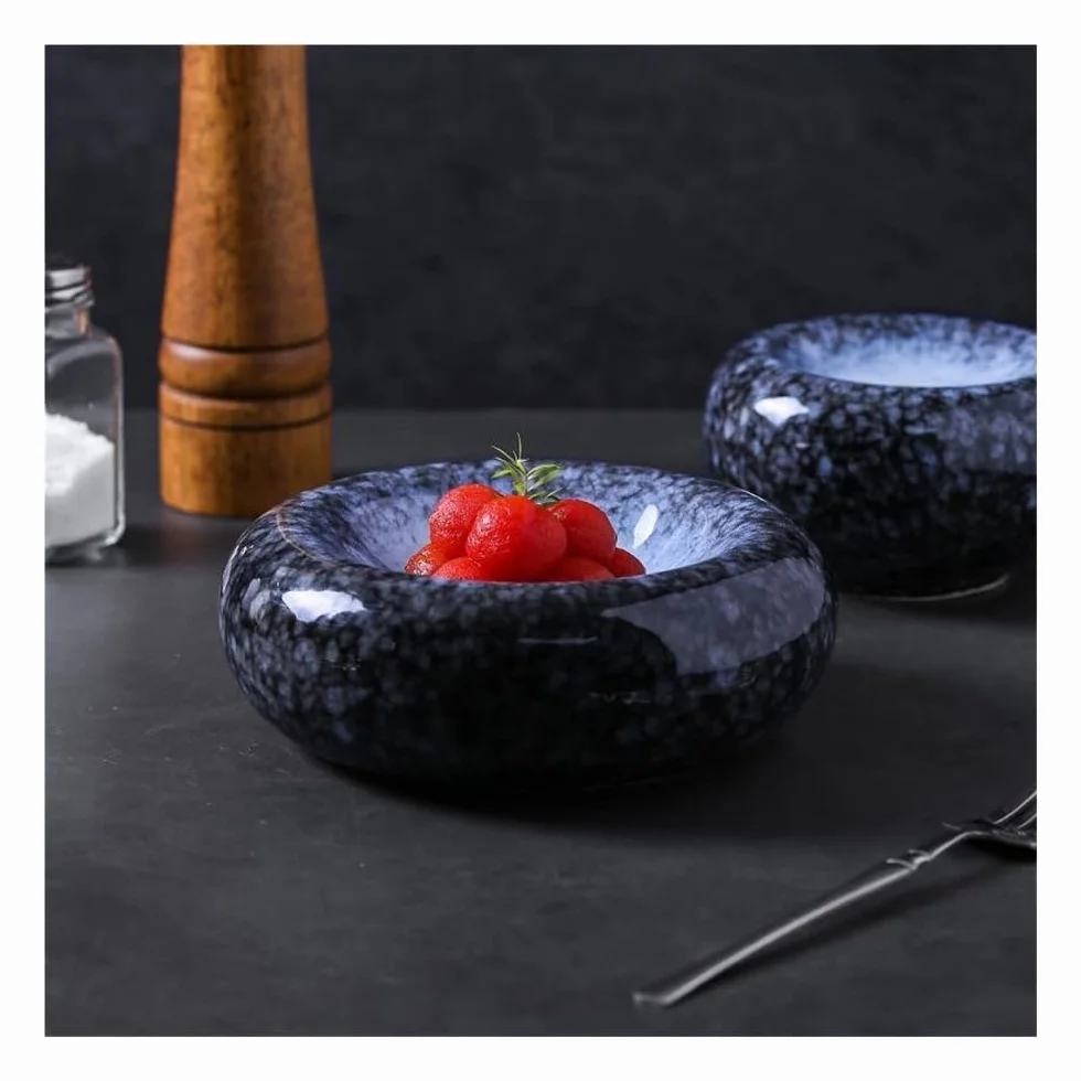 Talerze obiadowe, ceramiczny talerz do steków, wzór z bruku, danie deserowe sushi, zastawa stołowa do restauracji, elegancka zastawa stołowa do serwowania, idealna do użytku domowego lub