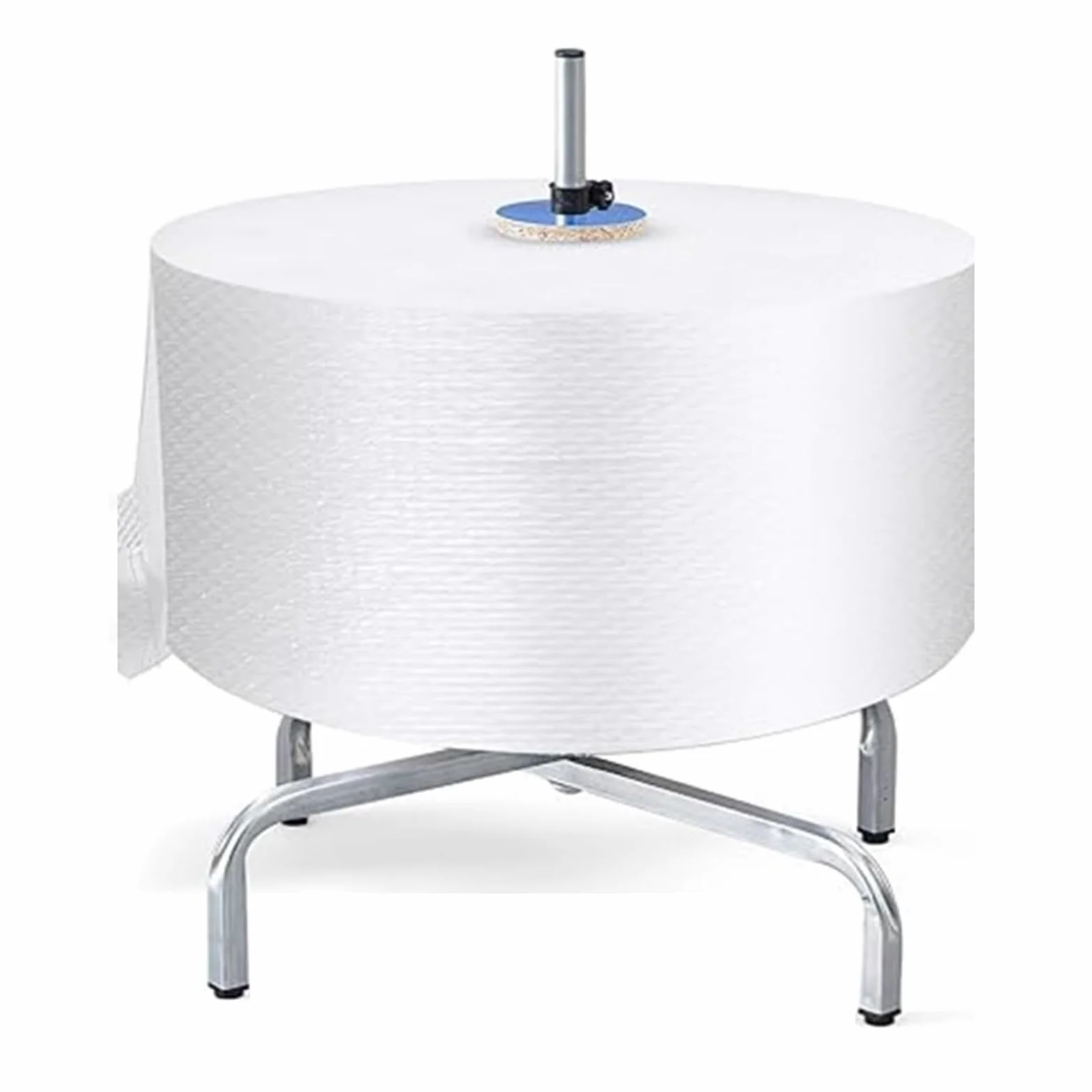pionowy uchwyt na rolkę folii bąbelkowej, Folia bąbelkowa w rolce z dozownikiem stretch srebrna Szerokość 40-150cm | Width 40cm