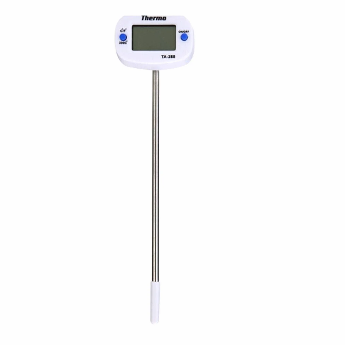 XINGYU Kuchenny termometr elektroniczny z żywnością, sonda termometr do pieczenia, temperatura wody, temperatura oleju, termometr do żywności, termometr bardzo przydatne narzędzia domowe (kolor: biały)
