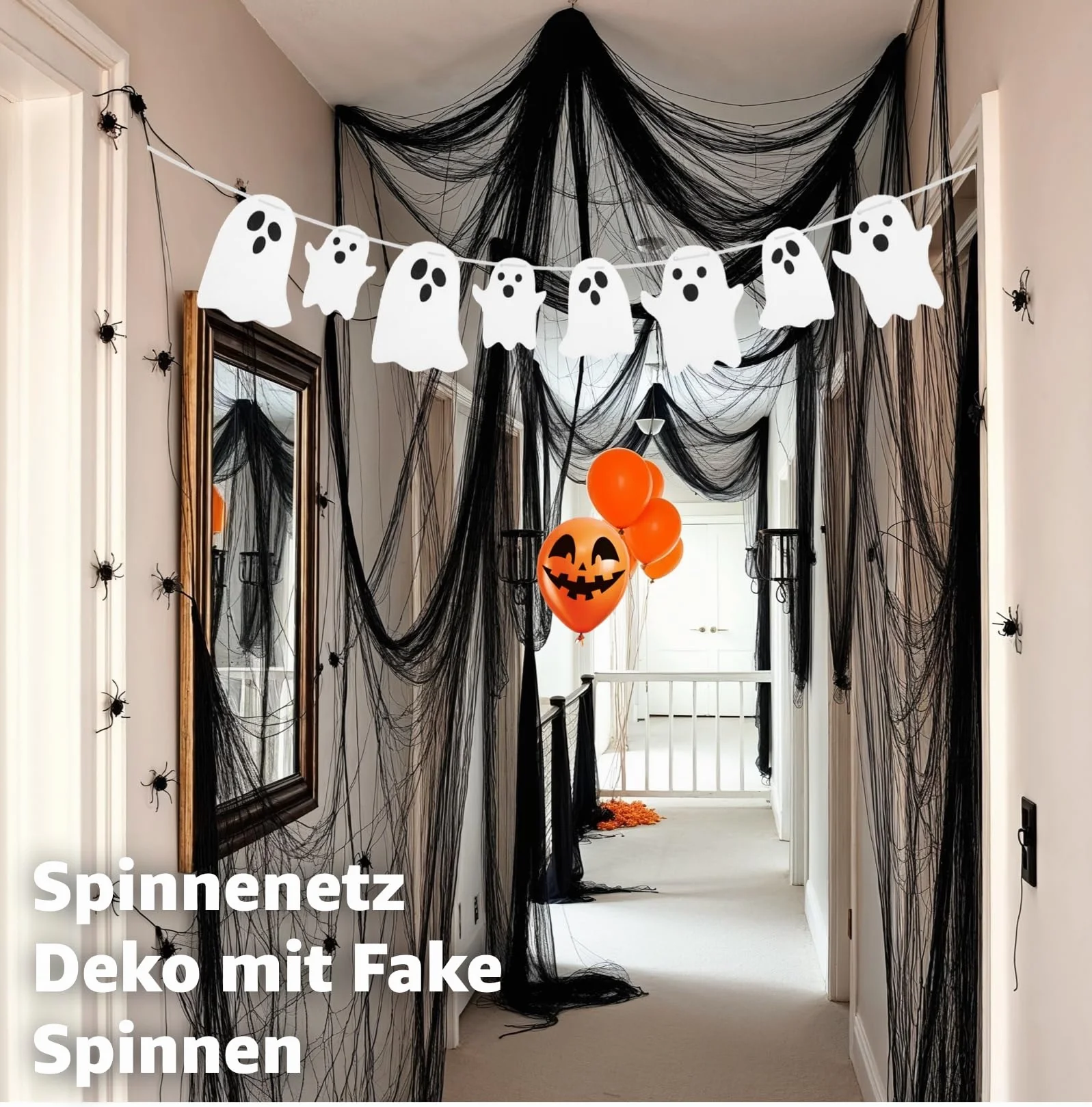Zestaw dekoracji Halloween 30 elementów do domu i ogrodu