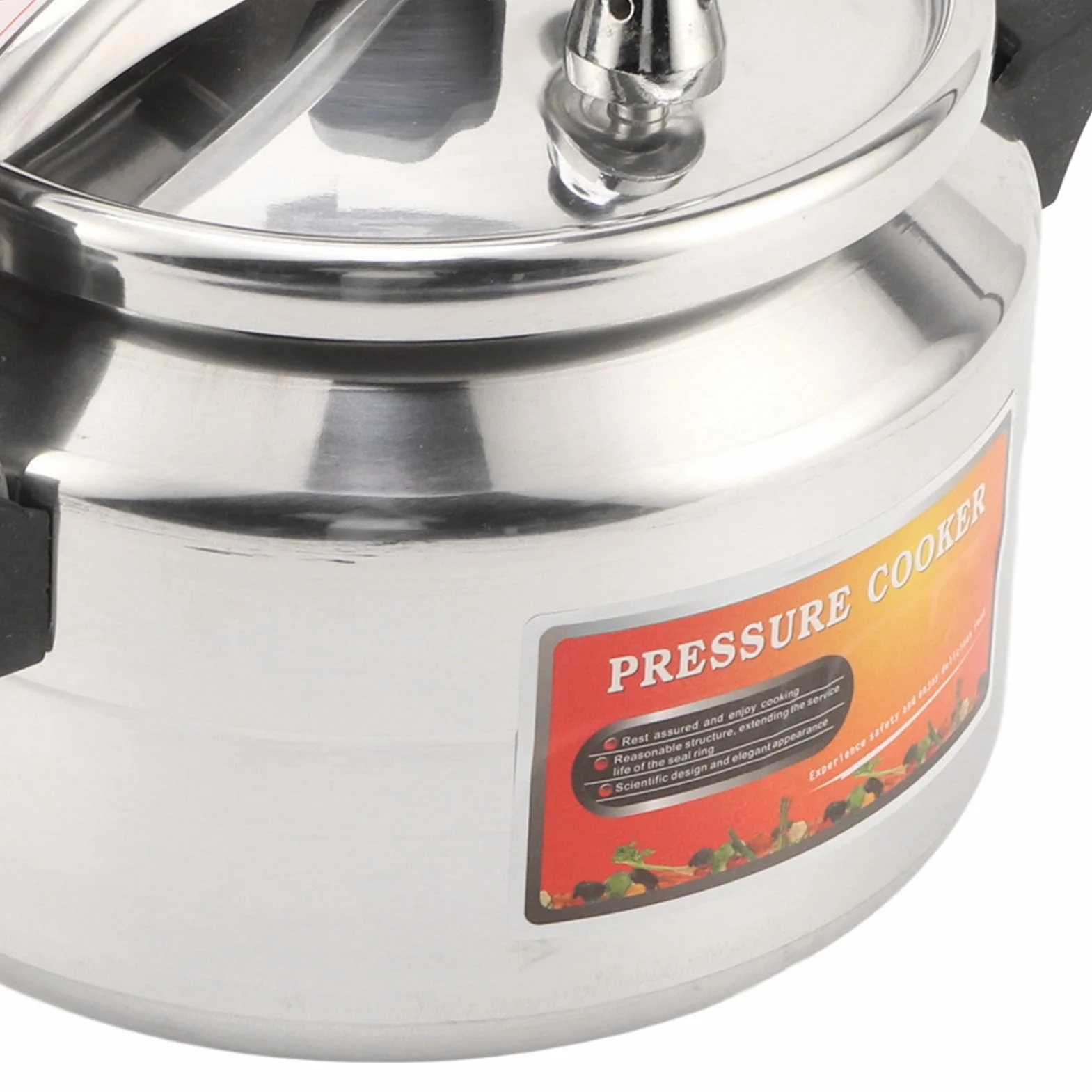 Generic Aluminiowy Pojemnik Ciśnieniowy o Dużej Pojemności, Przeciwwybuchowy, Złożony Dolny Szybkowar do Gazowych, Elektrycznych, Płaskich Pieców, Wszechstronne Zastosowanie (7L)