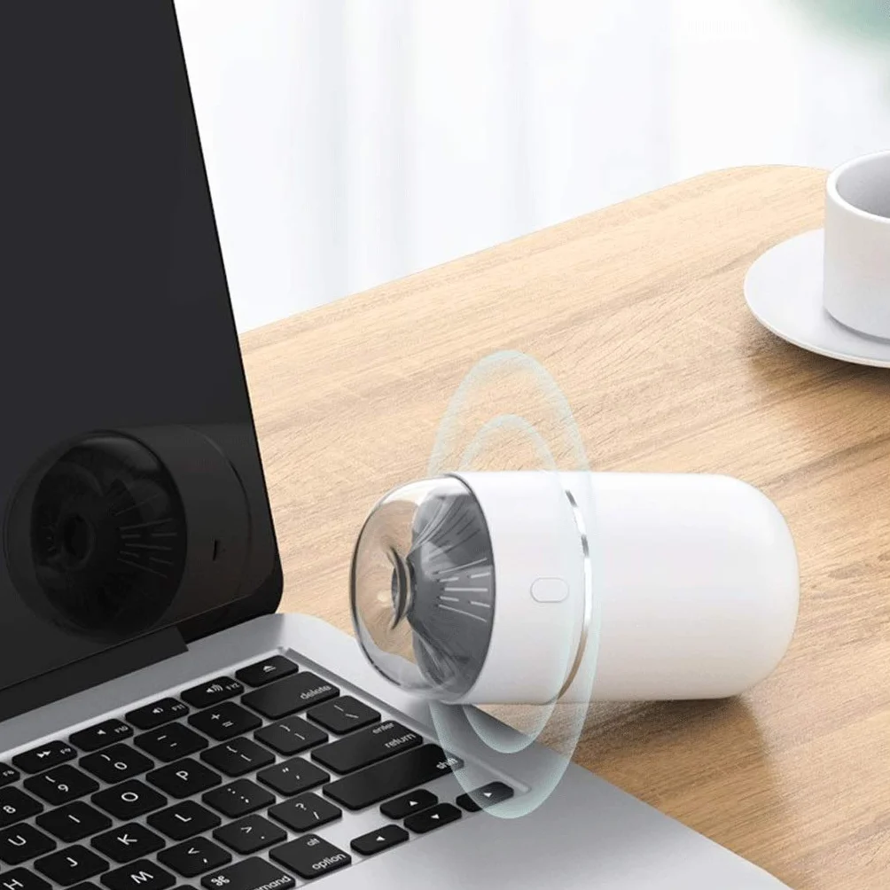 Nawilżacz Przenośny mini nawilżacz USB, 320 ml ultradźwiękowy stacja zimnej mgły osobisty nawilżacz powietrza, spray wody, cichy, automatyczne wyłączanie, regulowany tryb natrysku, odpowiedni do podróży i rodziny nas