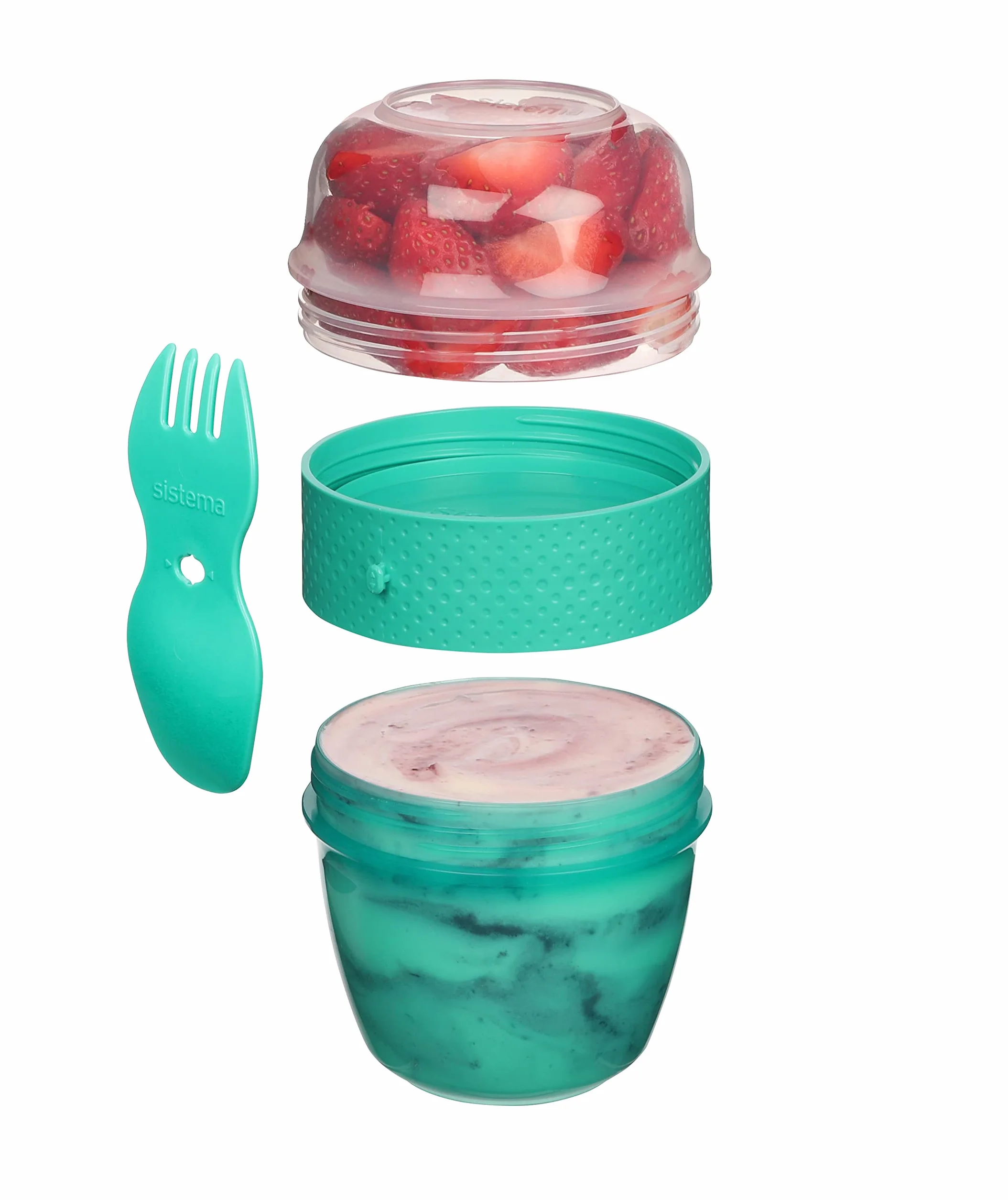 Sistema Snack Capsule To Go 21488 Pojemnik, Niebieski, 515 ml