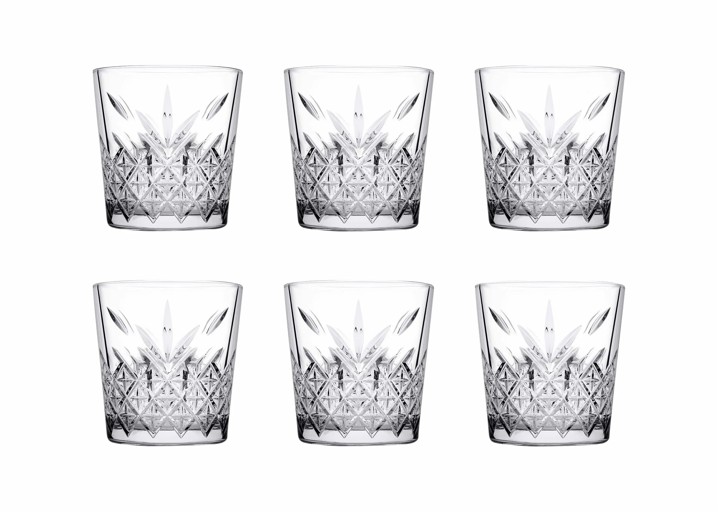 Pasabahce 6 x Timeless szklanki do wody stożkowe 34,5 cl