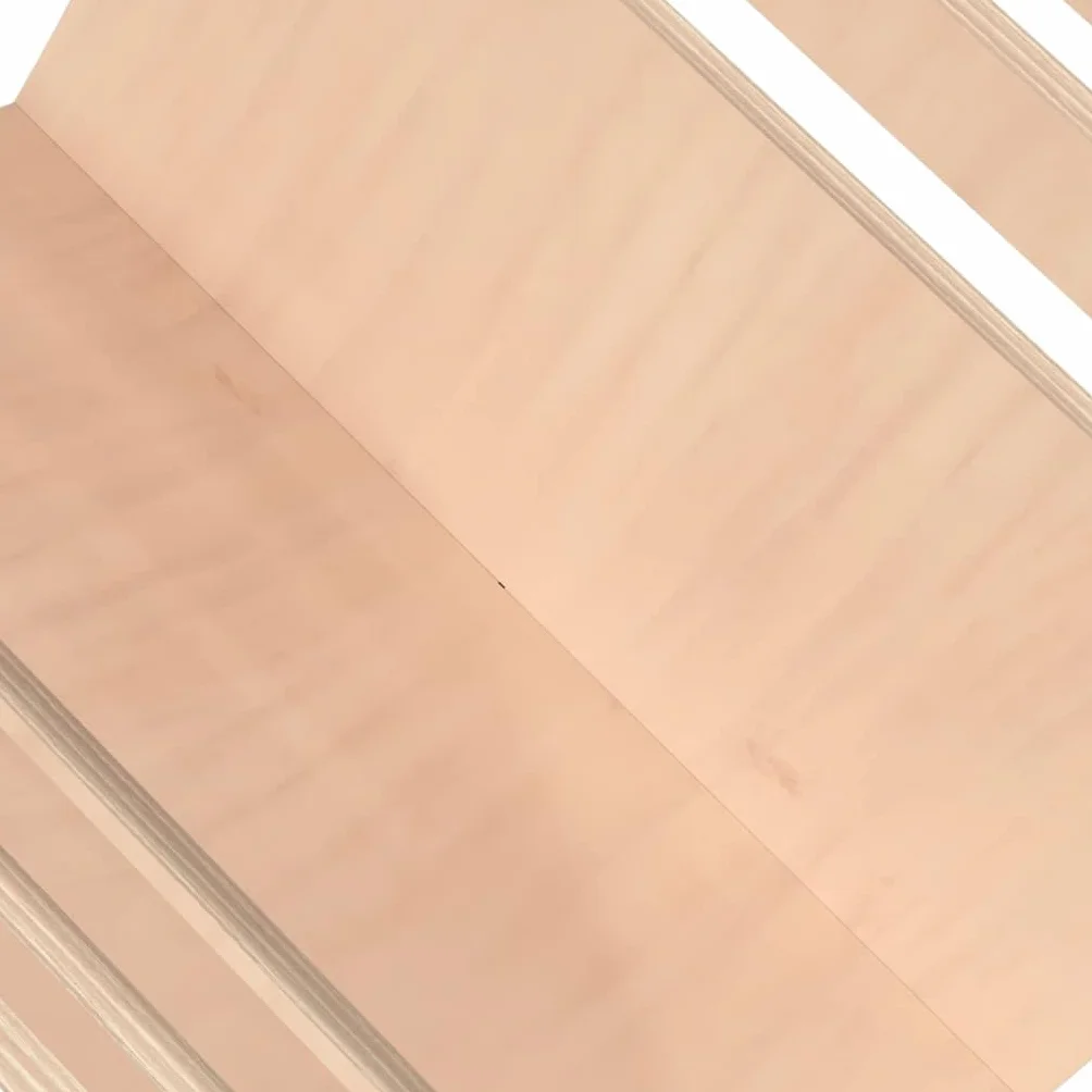 Stojak na czasopisma z naturalnego drewna do czasopism | Prosty design, łatwy montaż, do salonu, jadalni, łazienki
