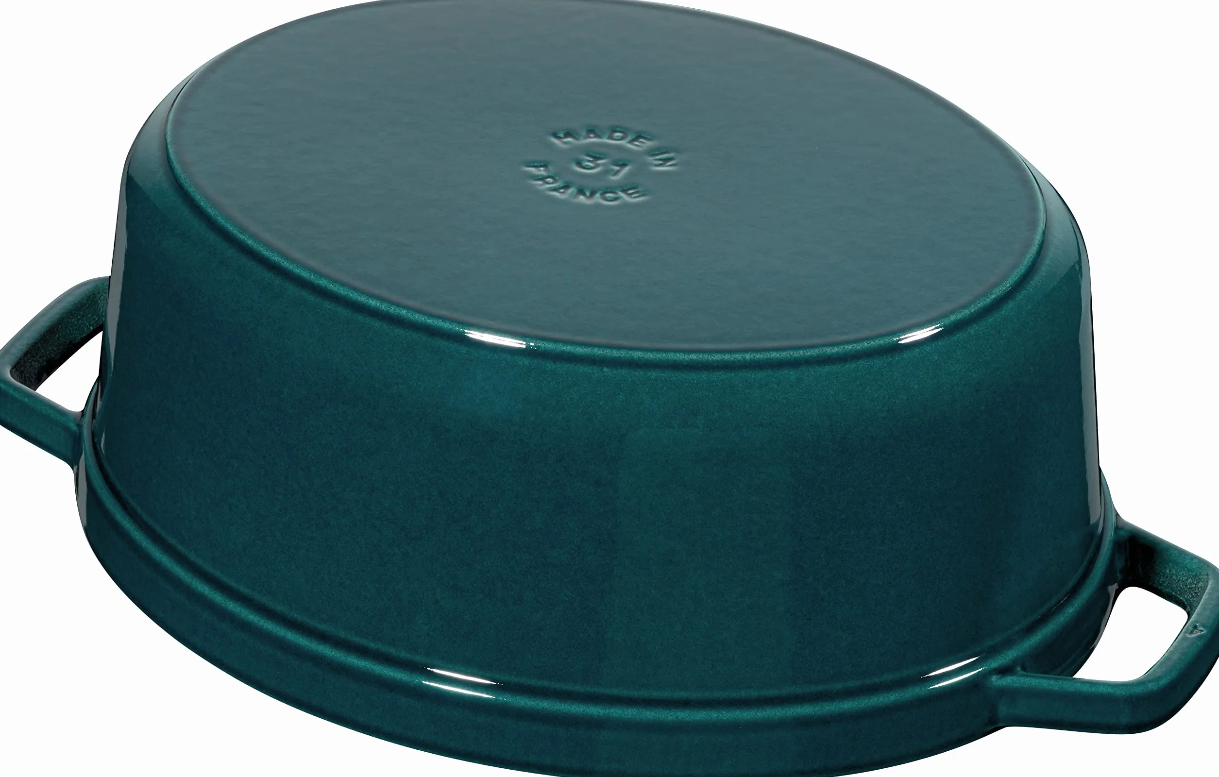 STAUB Gusseisen Bräter/Cocotte, Oval 31 cm, 5,5 L, La Mer
