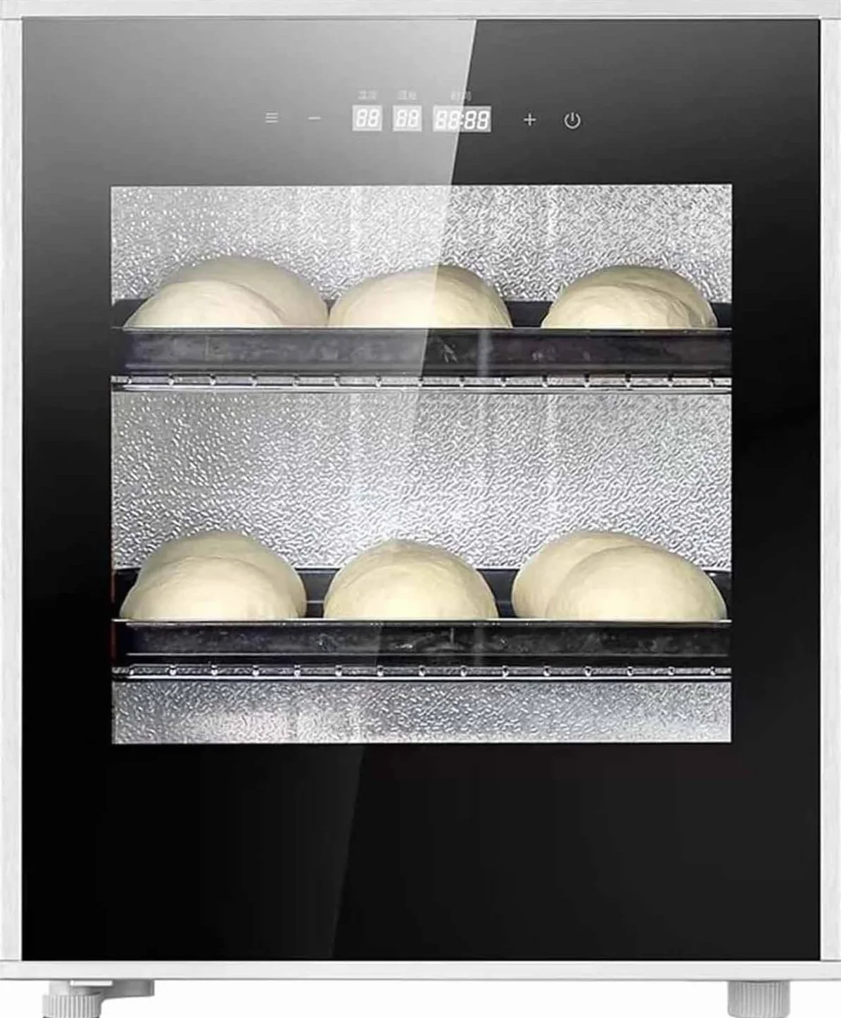 Elektryczna kuchenka do fermentacji chleba 40L, urządzenie do pieczenia ciasta z kontrolą temperatury i wilgotności, wydajne do wypieku ciasta na pizzę, zakwasu i jogurtu w domu