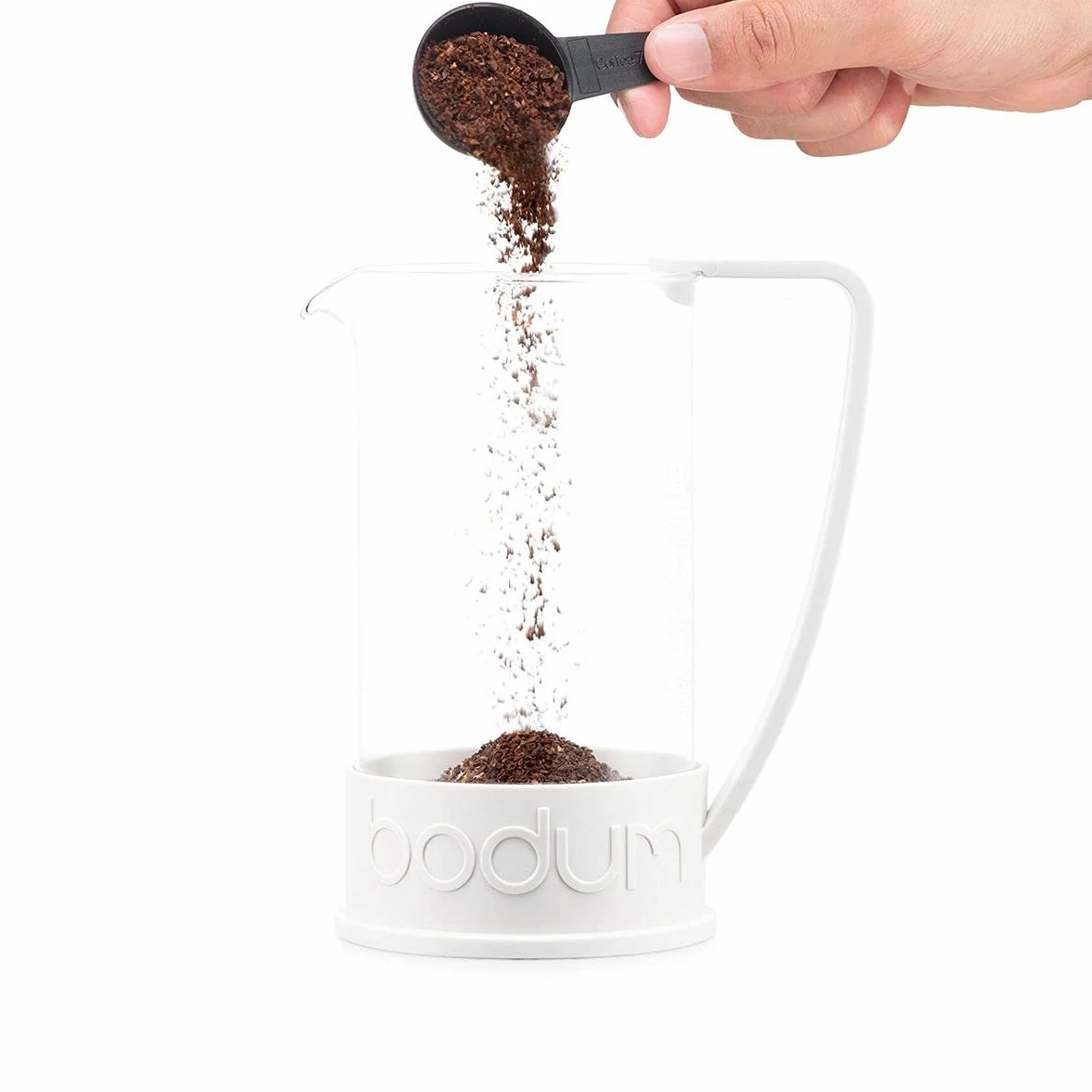 Bodum BRAZIL French Press do kawy 1,0 L stal nierdzewna kremowy