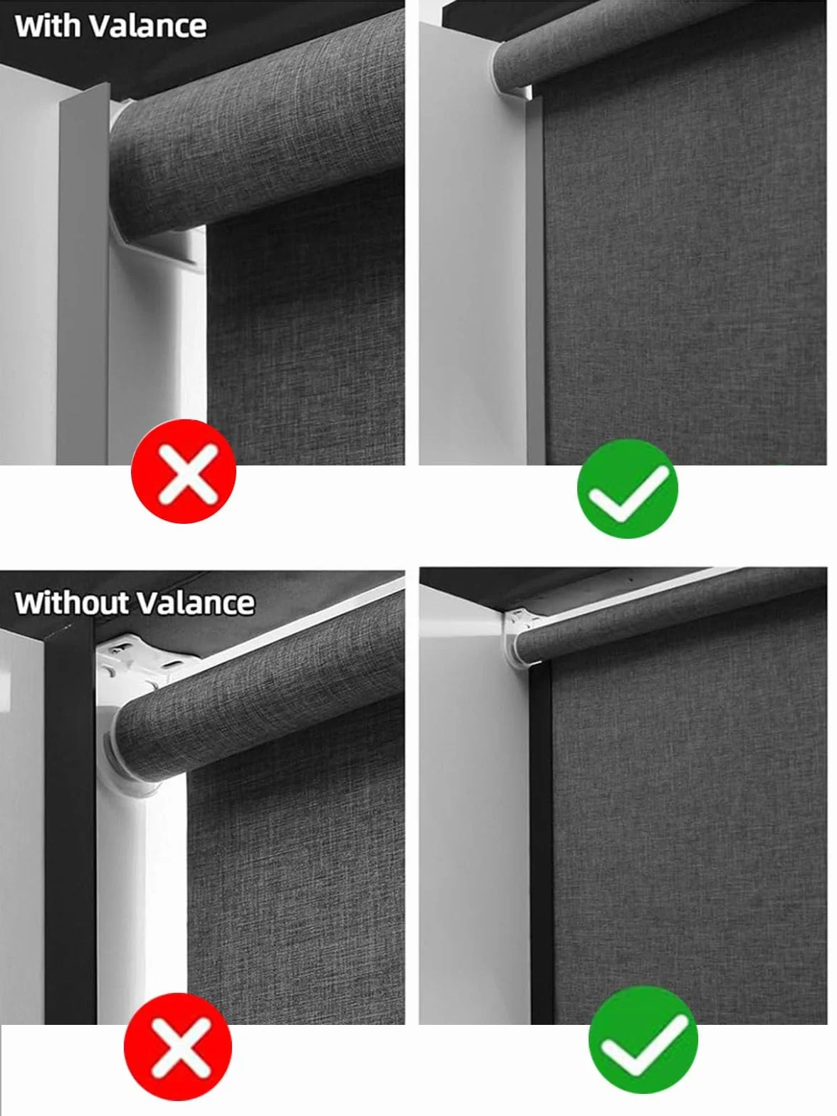 Zaciemniające żaluzje aluminiowe, paski blokujące światło, regulowane osłony okienne, blokery szczelin do sypialni/hotelu (czarne, 160 cm długości)