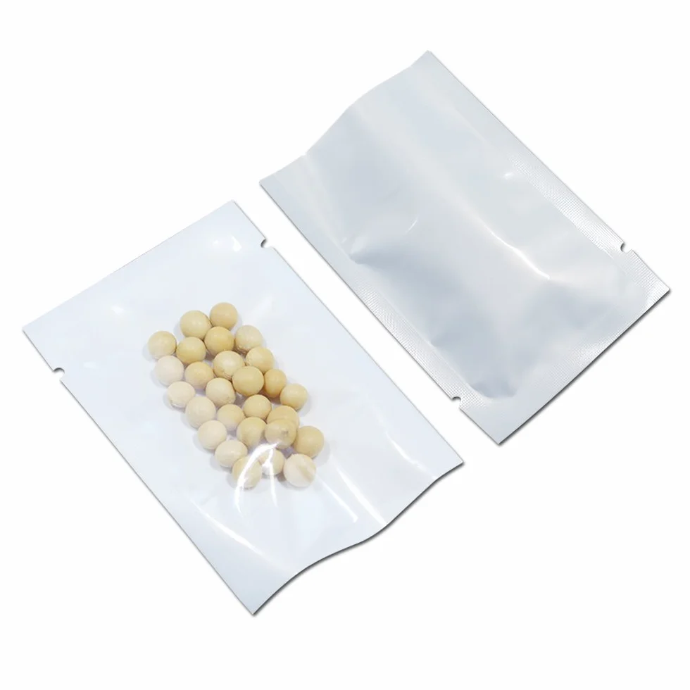 100 przezroczystych plastikowych worków próżniowych, 2,8 mm, 14 x 20 cm (rozmiar użytkowy 13 x 19,1 cm), worki zgrzewalne do opakowań do przechowywania żywności, mini próbki, w zestawie