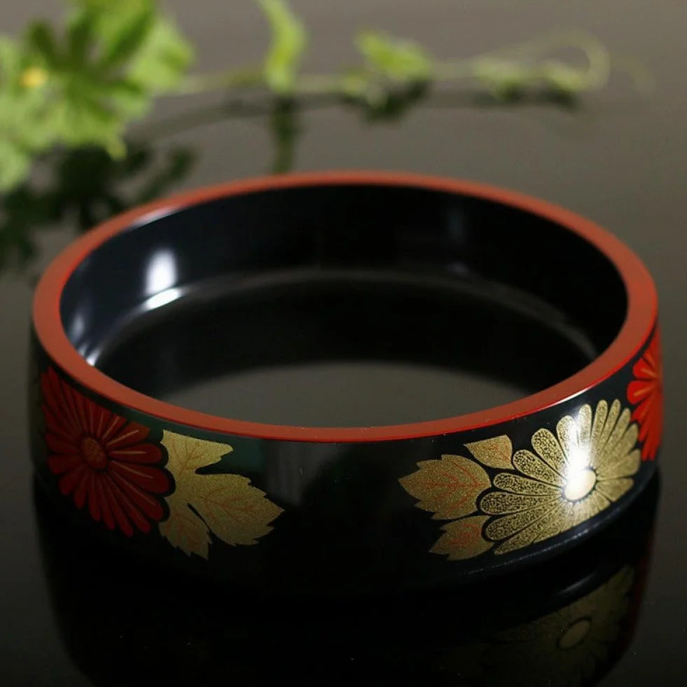 Okrągły talerz do sushi japońska taca do serwowania sushi talerz sashimi naczynia kuchenne talerze do serwowania do restauracji japoński wystrój
