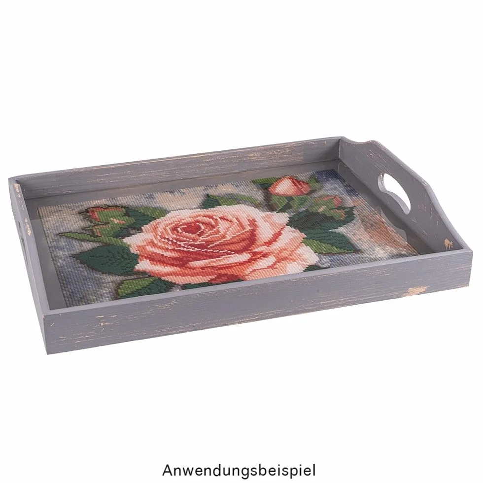Ideen mit Herz Tace drewniane | 5 sztuk w różnych rozmiarach | taca do serwowania | dekoracja stołu | ozdoba pomieszczenia | dekoracja | taca do decoupage | DIY | rękodzieło | majsterkowanie