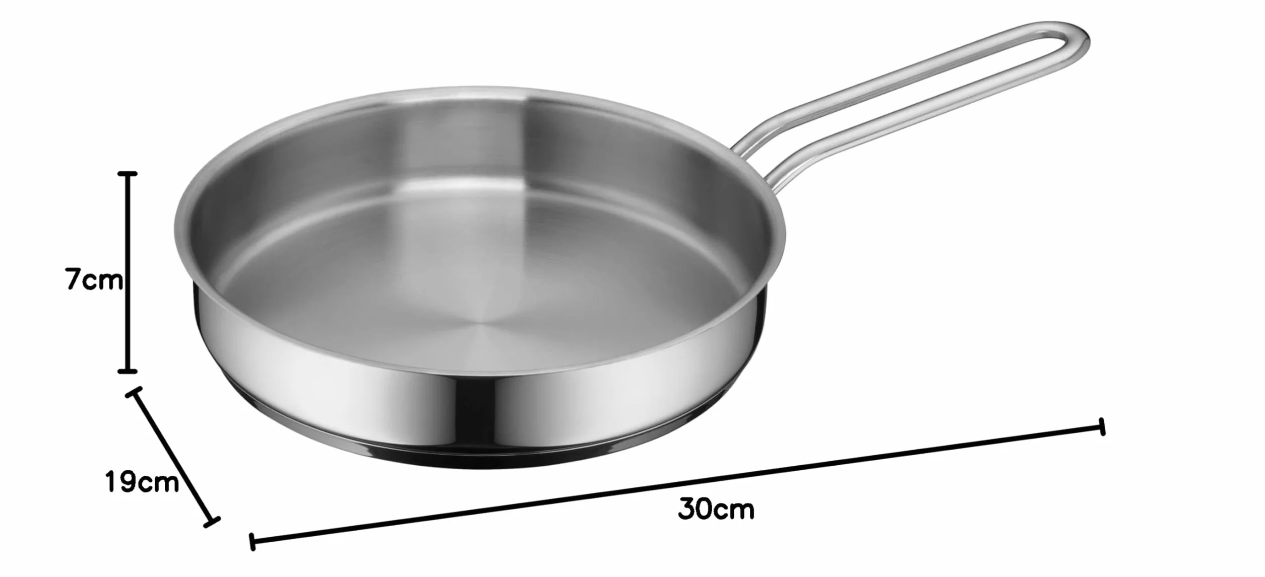 WMF Mini Patelnia, Stal Szlachetna, Srebrna, Ø 18 cm