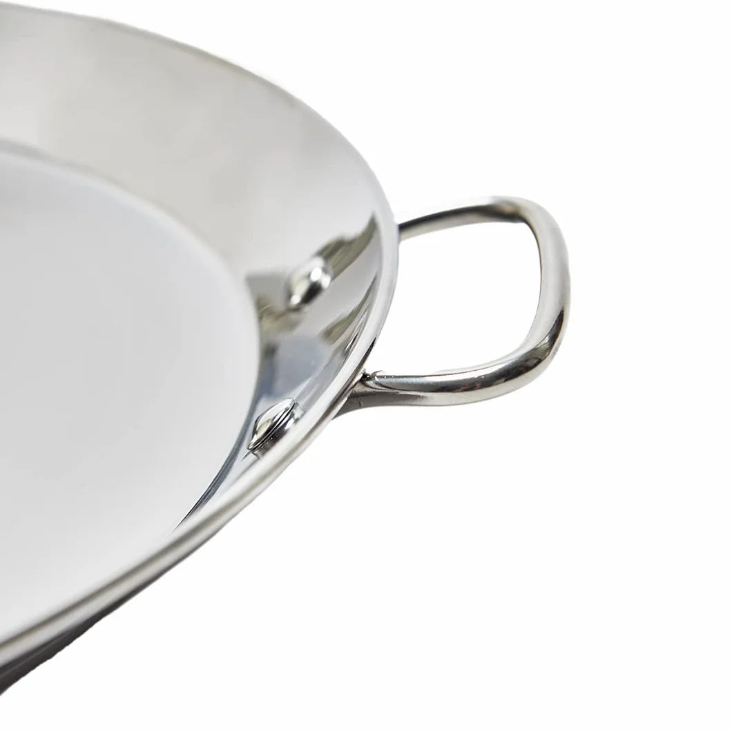 Guison Patelnia ze stali nierdzewnej, srebrna, 40 cm
