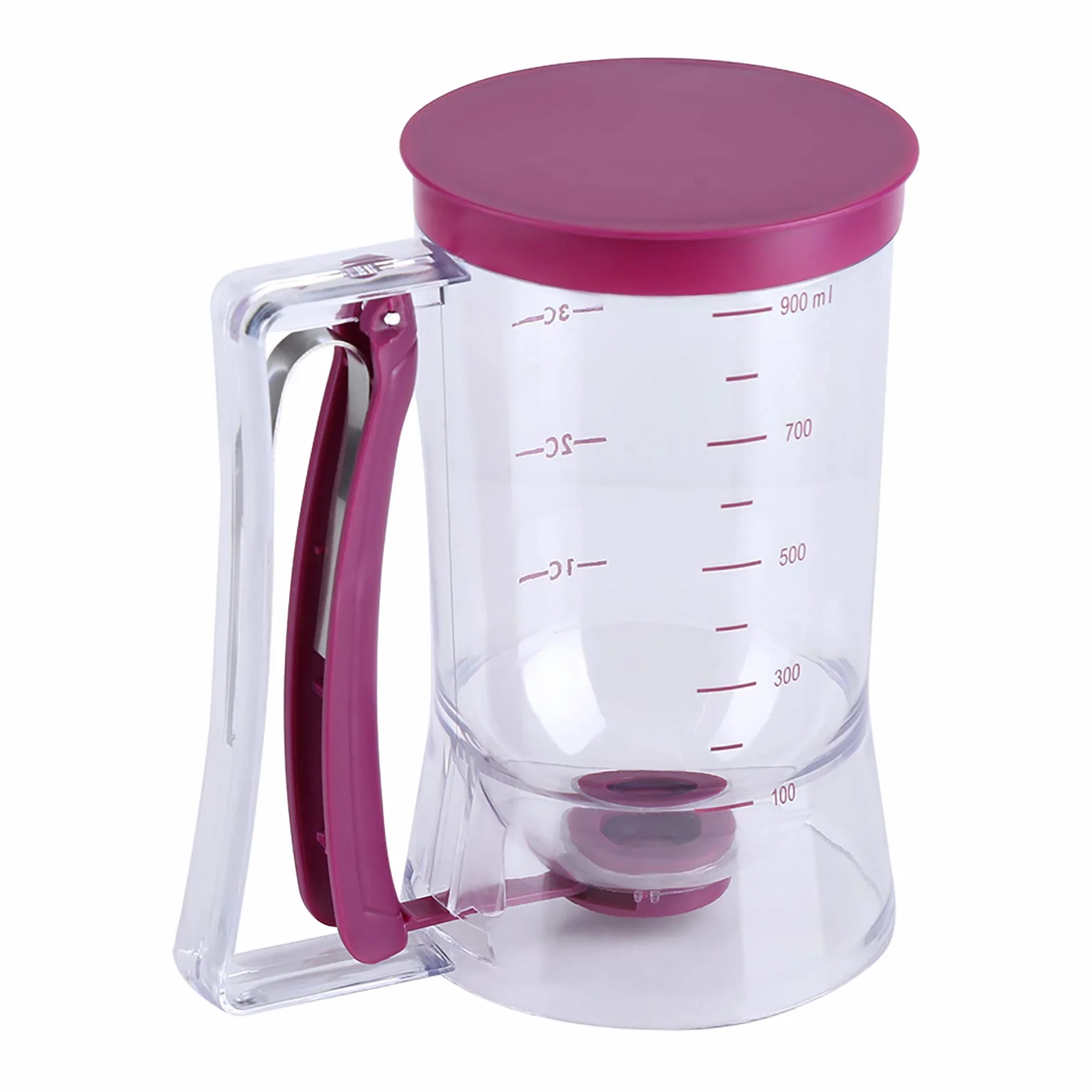 Dozownik ciasta 900 ml, łatwy do sterowania, do babeczek, naleśników