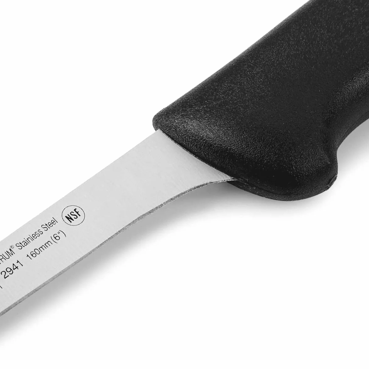 Arcos 294125 seria 2900-boning nóż nóż nitrm 160 mm (6,30 cala) - uchwyt polipropylenowy czarny kolor, 18/8 stal nierdzewna