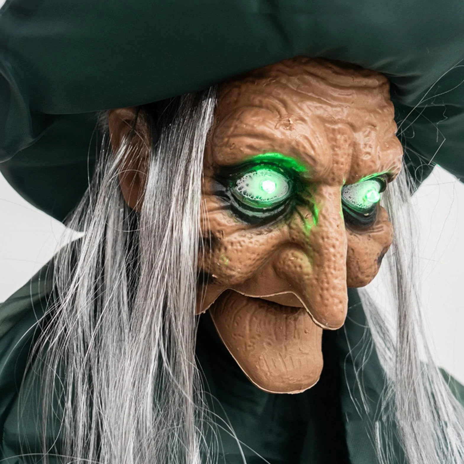Outdoor Halloween Witches Akcesoria do domu Nawiedzony Latający Animowany | Dekoracje na Halloween na werandę taras podwórko ogród trawnik karnawał świąteczne spotkanie
