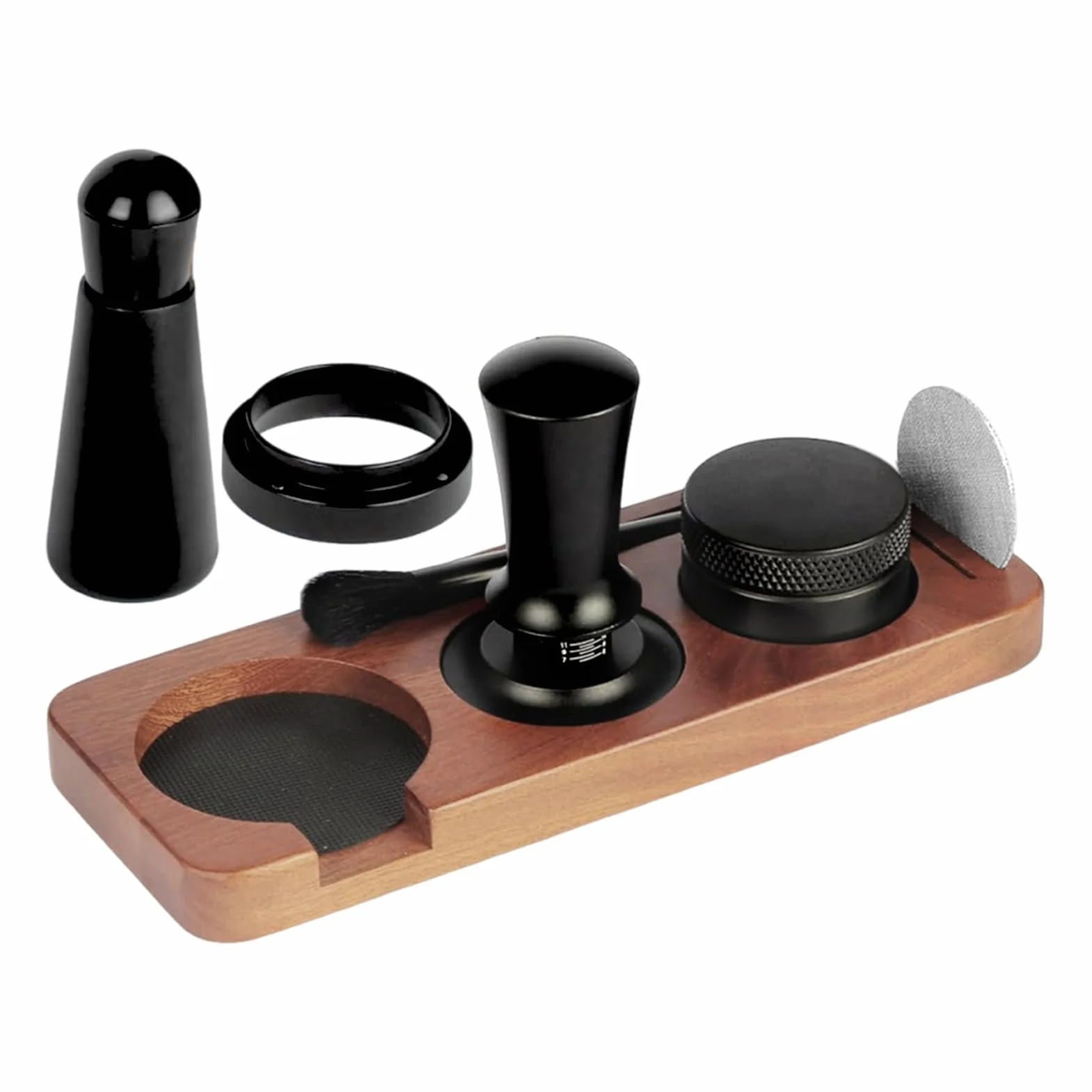 Zestaw tamperów do kawy Narzędzia do ubijania kawy 58 mm | Tamper do espresso do użytku komercyjnego Do użytku na blacie, do zastosowań komercyjnych, w podróży, do domu, w kawiarni, w