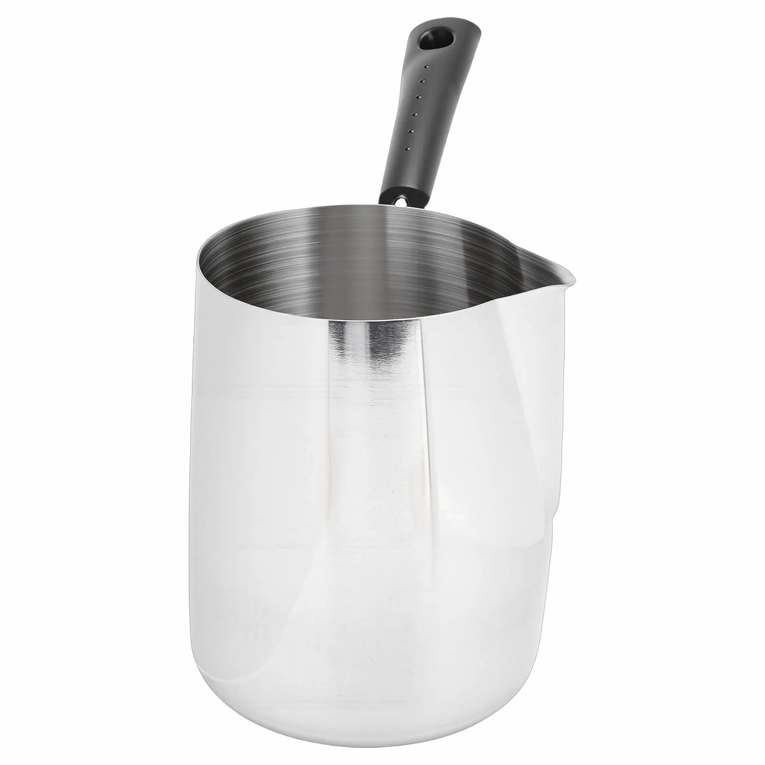 Garnek Chai, Podgrzewacz do Mleka ze Stali Nierdzewnej 304 do Topienia Masła i Czekolady, Idealny Przygotowywania Kawy Po Turecku i Sosu z Owoców Morza (350ML)