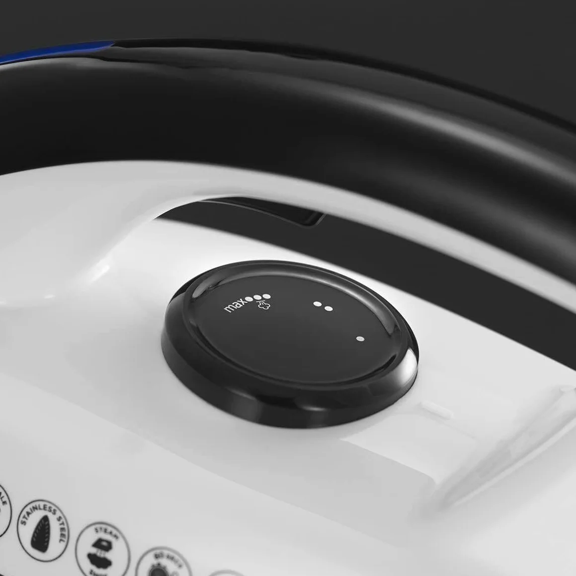 Russell Hobbs Żelazko z generatorem prądu parowego, zdejmowany zbiornik na wodę 1,3 l, nieprzywierająca podeszwa ze stali nierdzewnej, 110 g strzał pary, wyjście pary 90 g, przechowywanie przewodu,