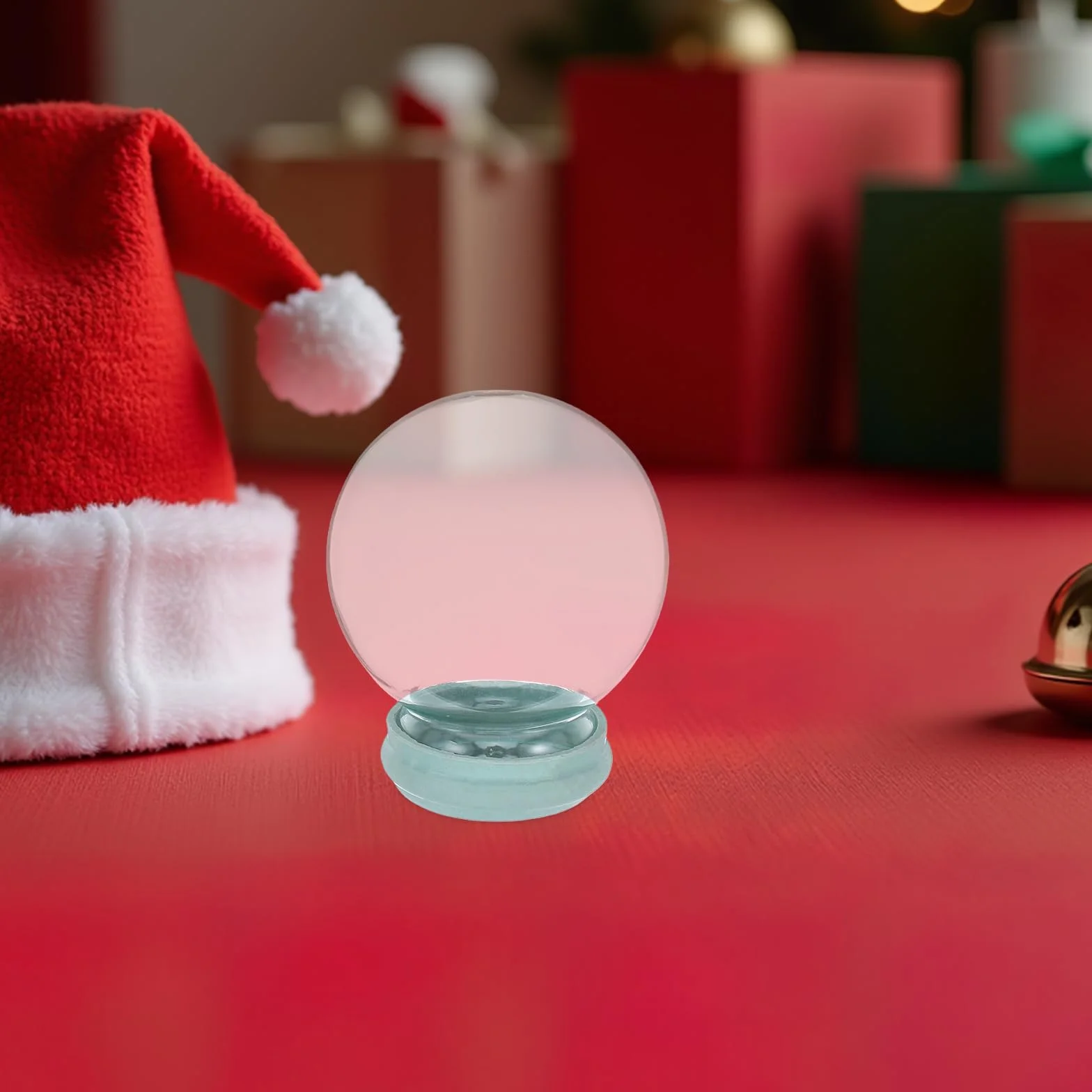 MAGICLULU Szklana kula śnieżna DIY: Zbuduj własną pustą kulę śnieżną do rękodzieła, dekoracji na przyjęcia świąteczne i weselne. Łatwy montaż - Terraria DIY