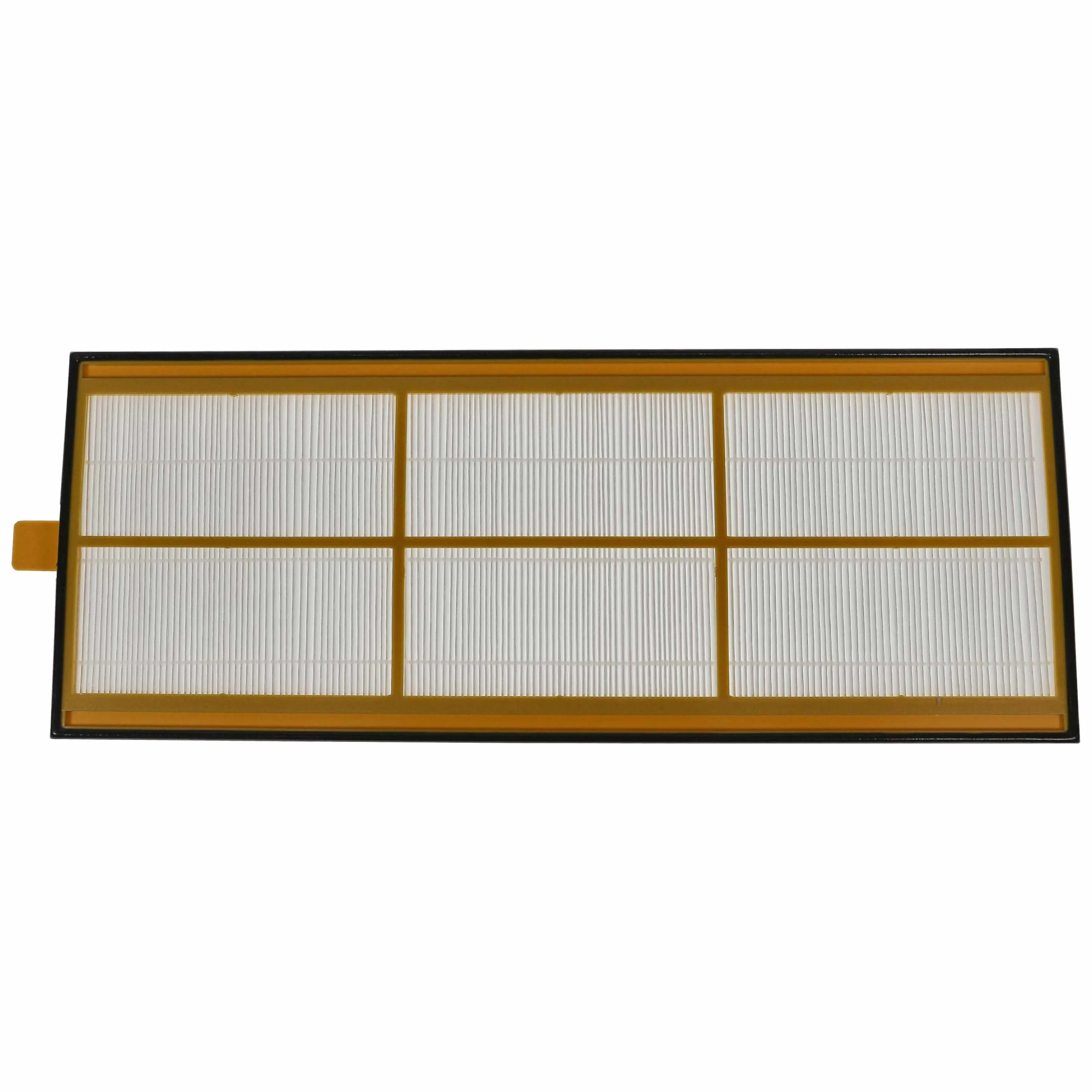 vhbw Zestaw filtrów kompatybilny z urządzeniami wentylacyjnymi Zehnder ComfoAir 350 - filtr powietrza G4 / F7 (zestaw 2-częściowy), 50 x 16 x 1 cm, żółty, zielony, biały