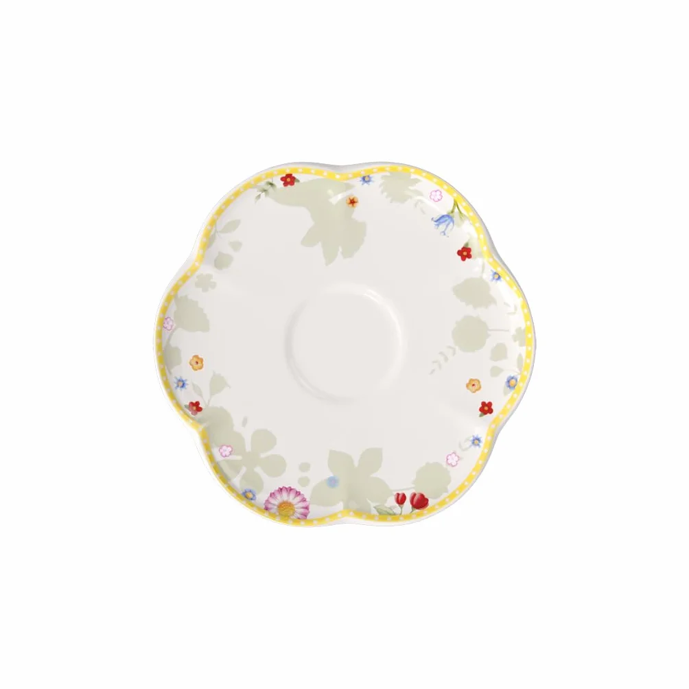 Villeroy & Boch Spodek do przebudzenia wiosny, nadaje się do kuchenki mikrofalowej, dekoracje wielkanocne do domu, prezenty wielkanocne dla dorosłych, porcelana premium