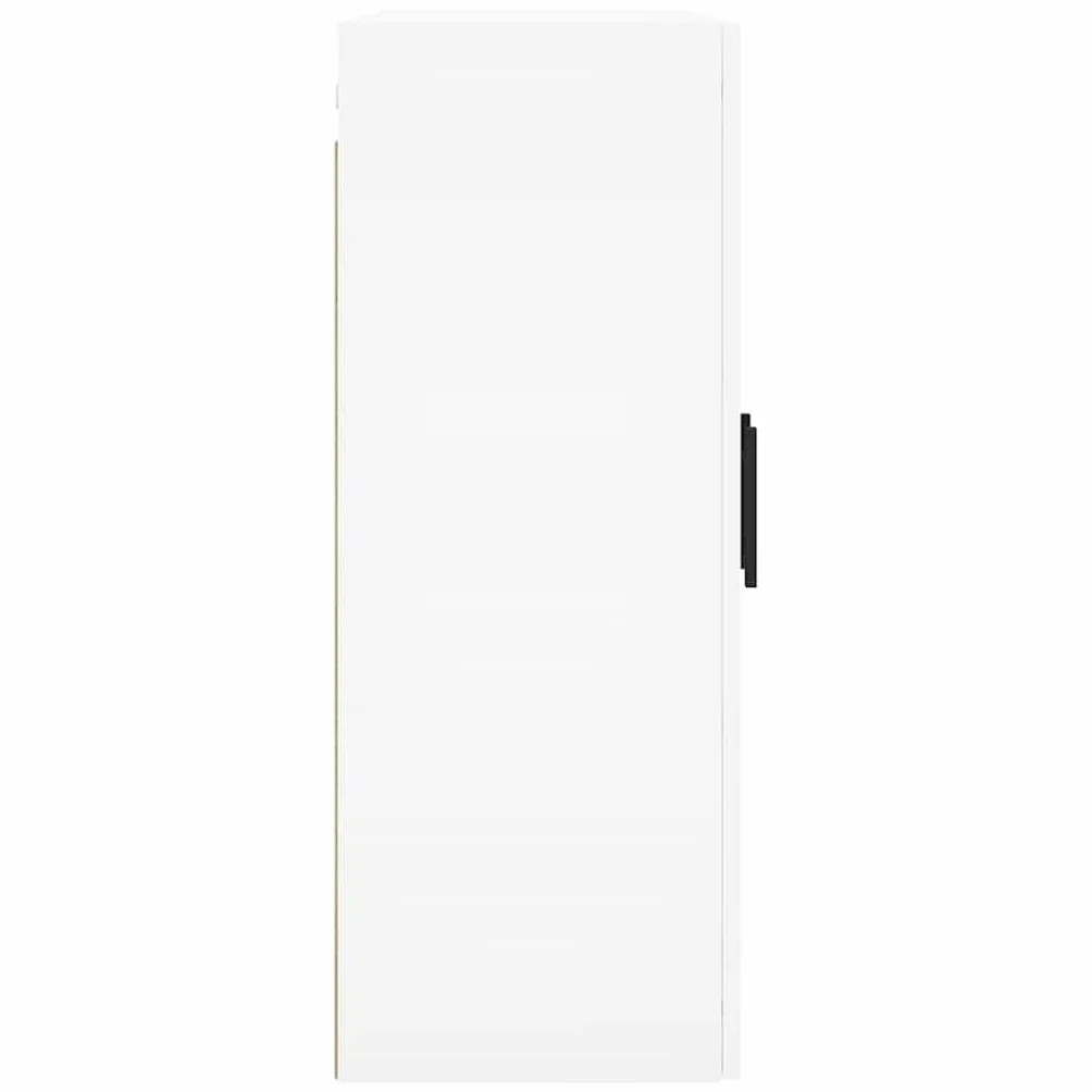 vidaXL Szafka wisząca, biała, 69,5x34x90 cm, szafka do sypialni, szafka kuchenna wisząca, szafka wiszaca, szafka do salonu, szafki wiszące do pokoju