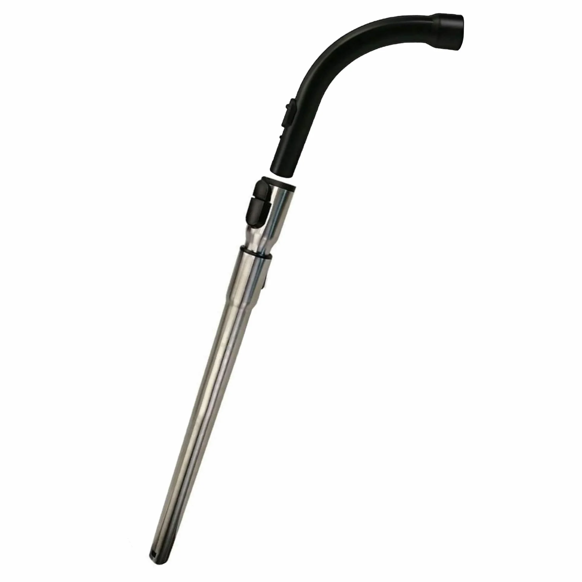 Rura teleskopowa z funkcją zatrzasku + uchwyt pasujący do odkurzacza Miele S8340 S8320 S8310 S8350 S8360 S8370 S8380 S8630 S8730 S8510 zestaw części zamiennych do oryginalnego odkurzacza