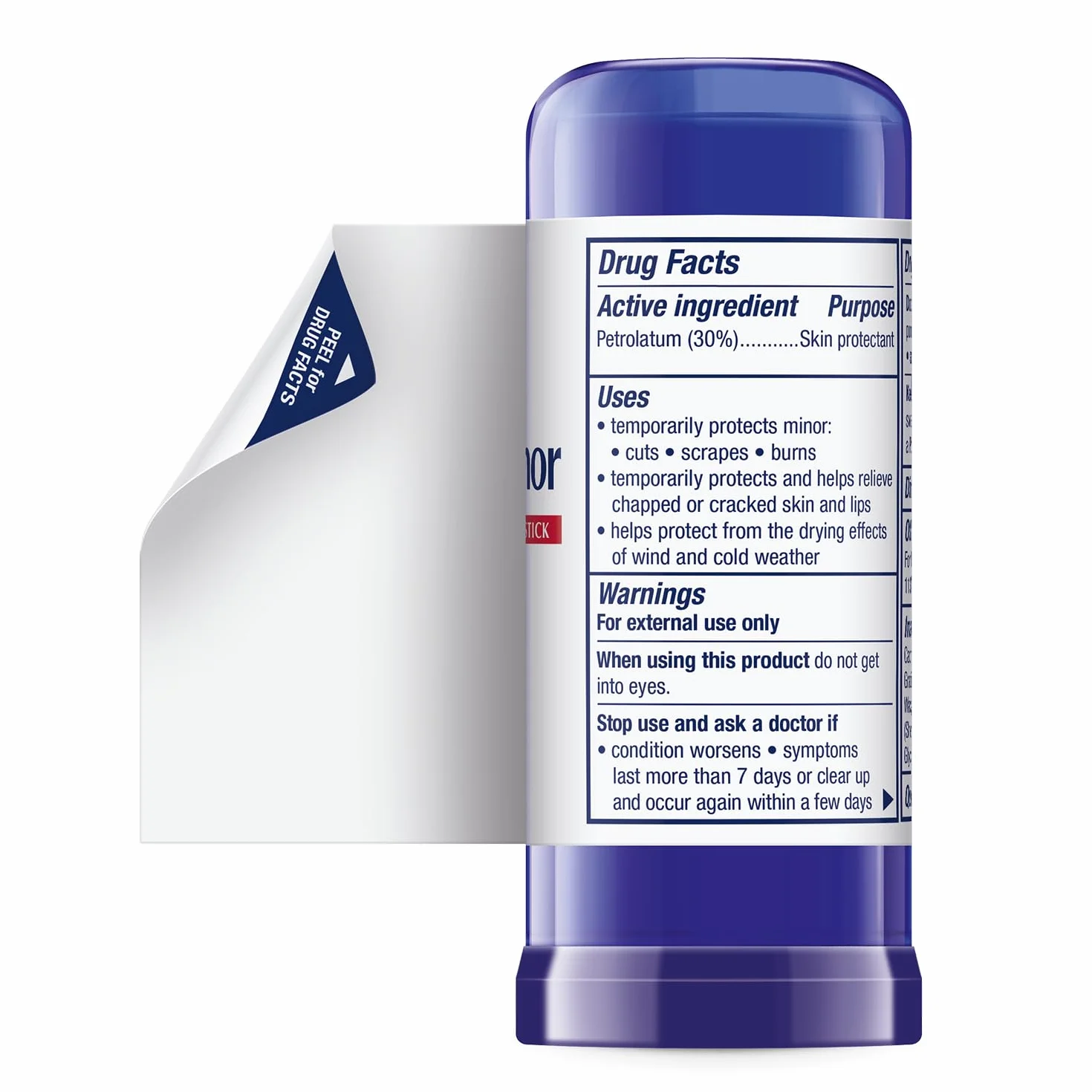 Aquaphor Baby Healing Balm Stick With Avocado Oil and Shea Butter, 0,65 uncji