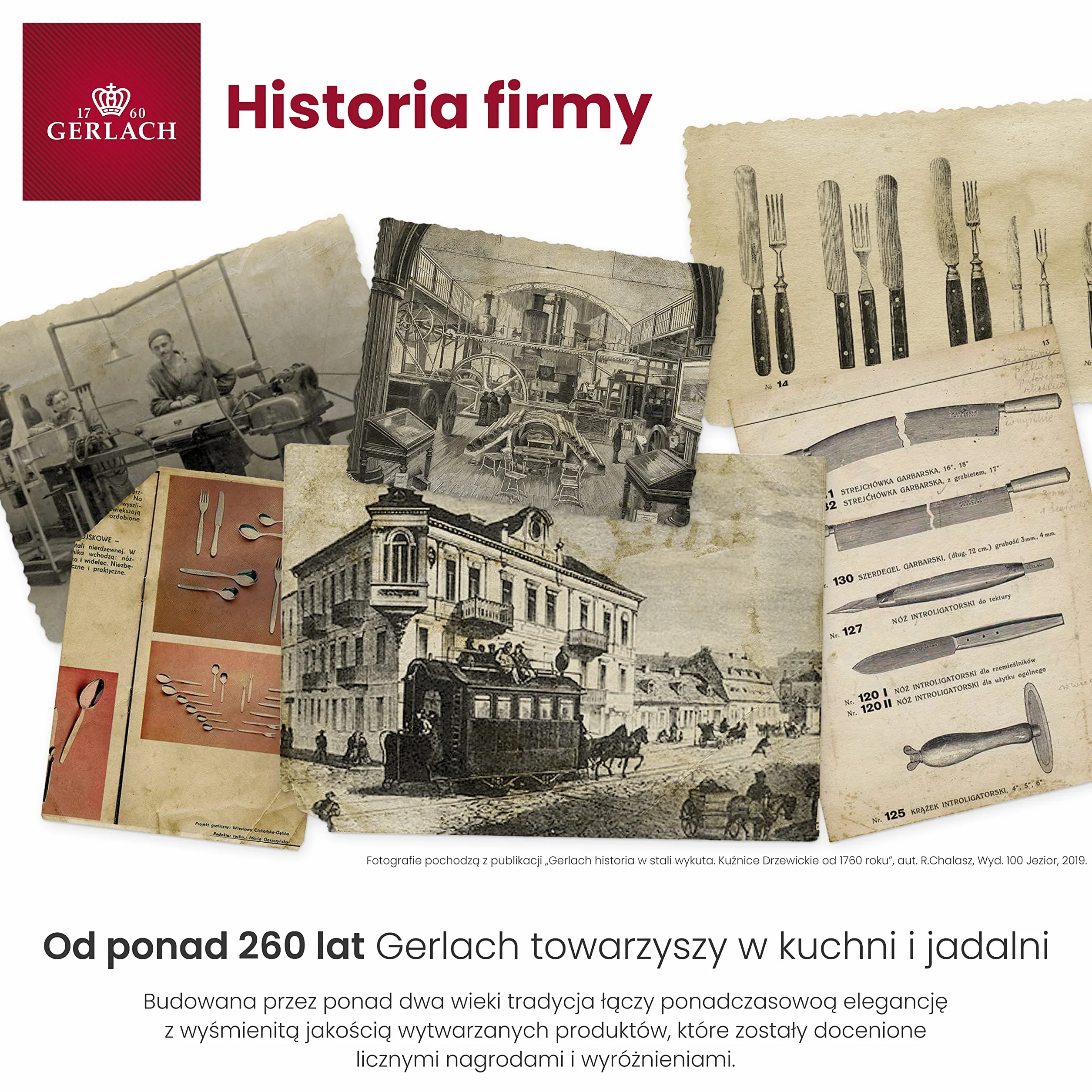 Gerlach Celestia Sztućce, Srebrny, 6 Sztuk