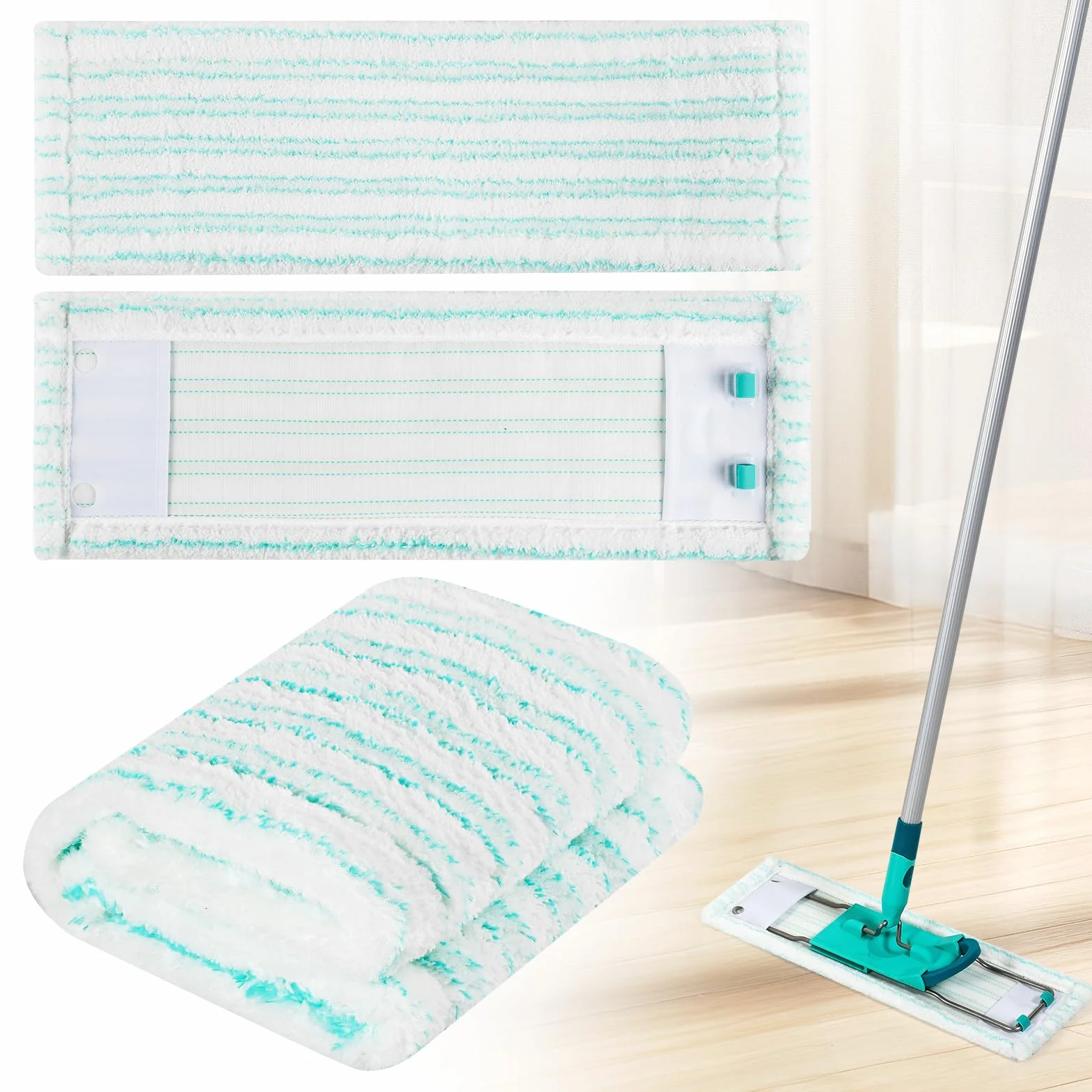 Profi XL Micro Duo / Profi XL Cotton Plus wszystkie trzonki mopa do podłóg, nakładka do mopa Leifheit
