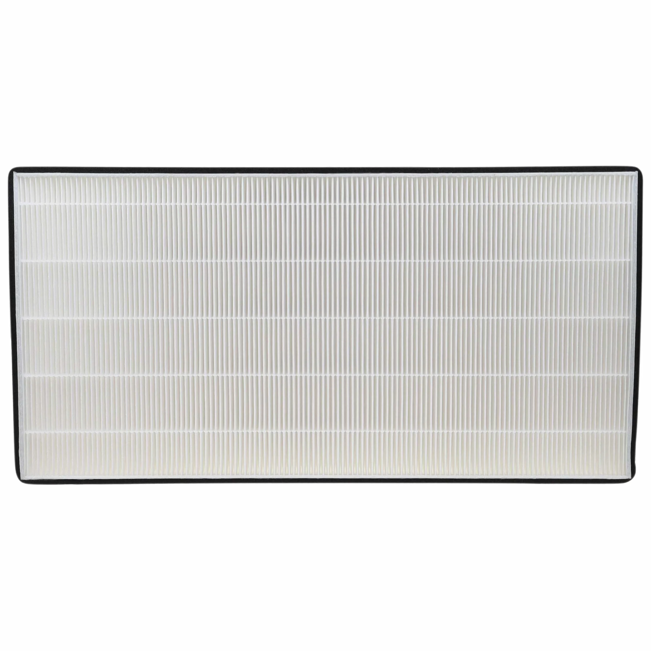 vhbw 4 x filtr pyłkowy zamiennik do Vallox 978142 do urządzenia wentylacyjnego - filtr powietrza F7, 45,3 x 22,5 x 5,2 cm, czarno-biały