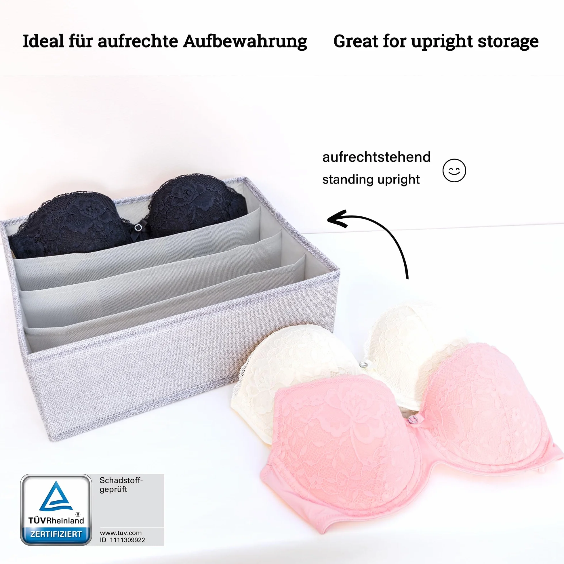SIMPLE JOY Organizer do biustonoszy do szafy Ikea PAX 75