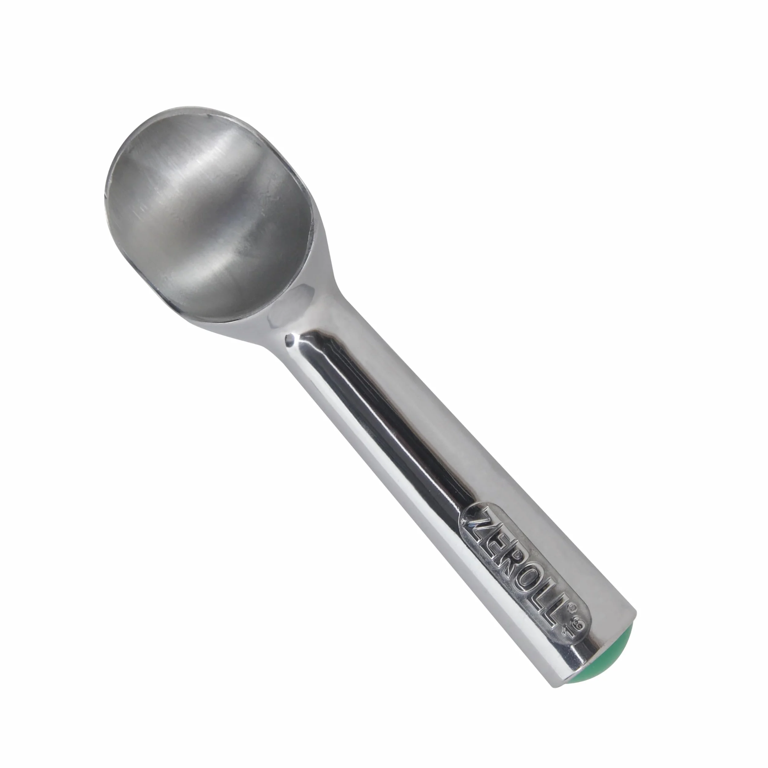 Zeroll 1016 oryginalny Ice Cream Unique Liquid Filled Heat Conductive Handle Simple One Piece Aluminium Design Easy Release 32 Scoops per Gallon Made in USA, 2,5 uncji, srebrny