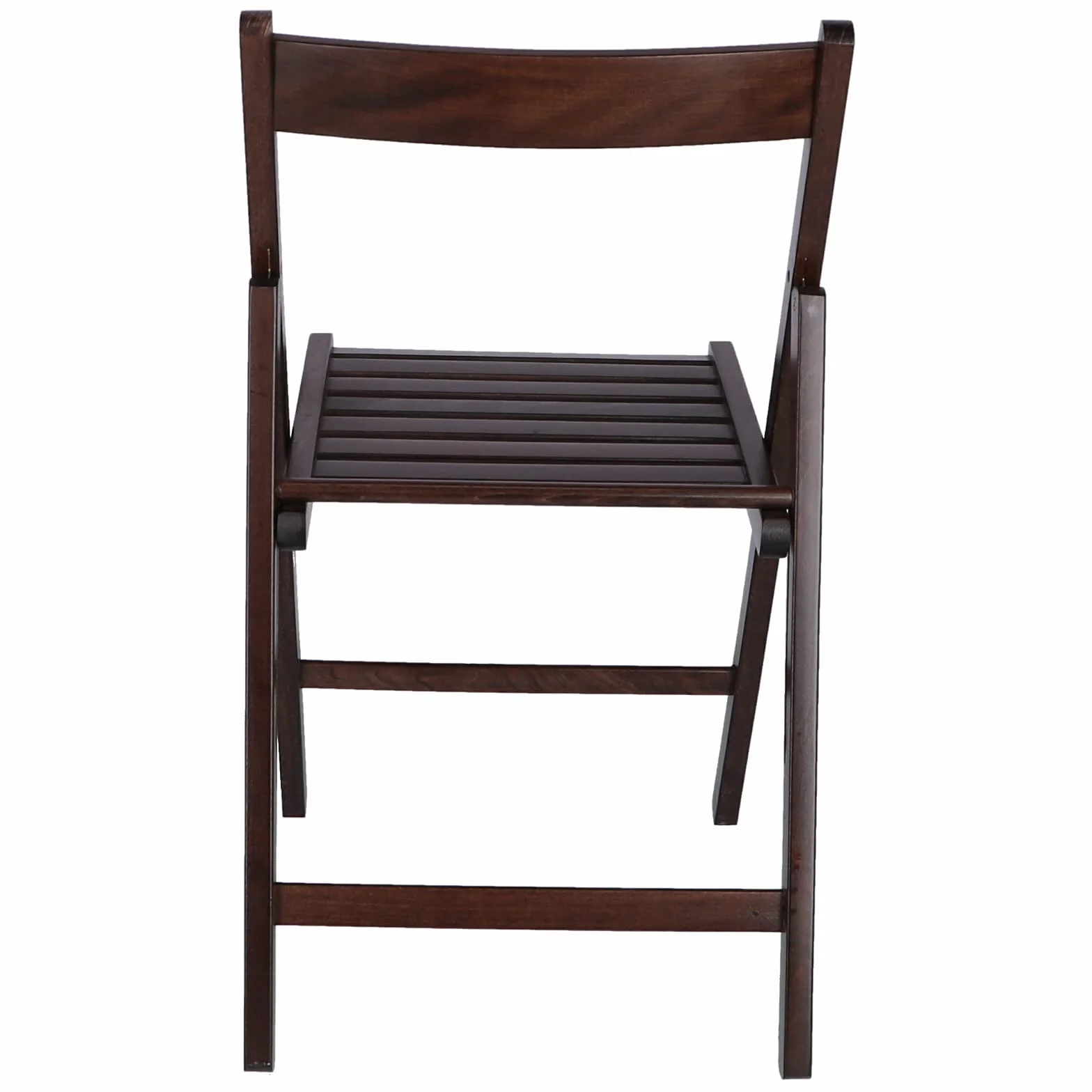 Mueblear 19021 Krzesło składane niskie drewno Wenge 43 x 46 x 79 cm