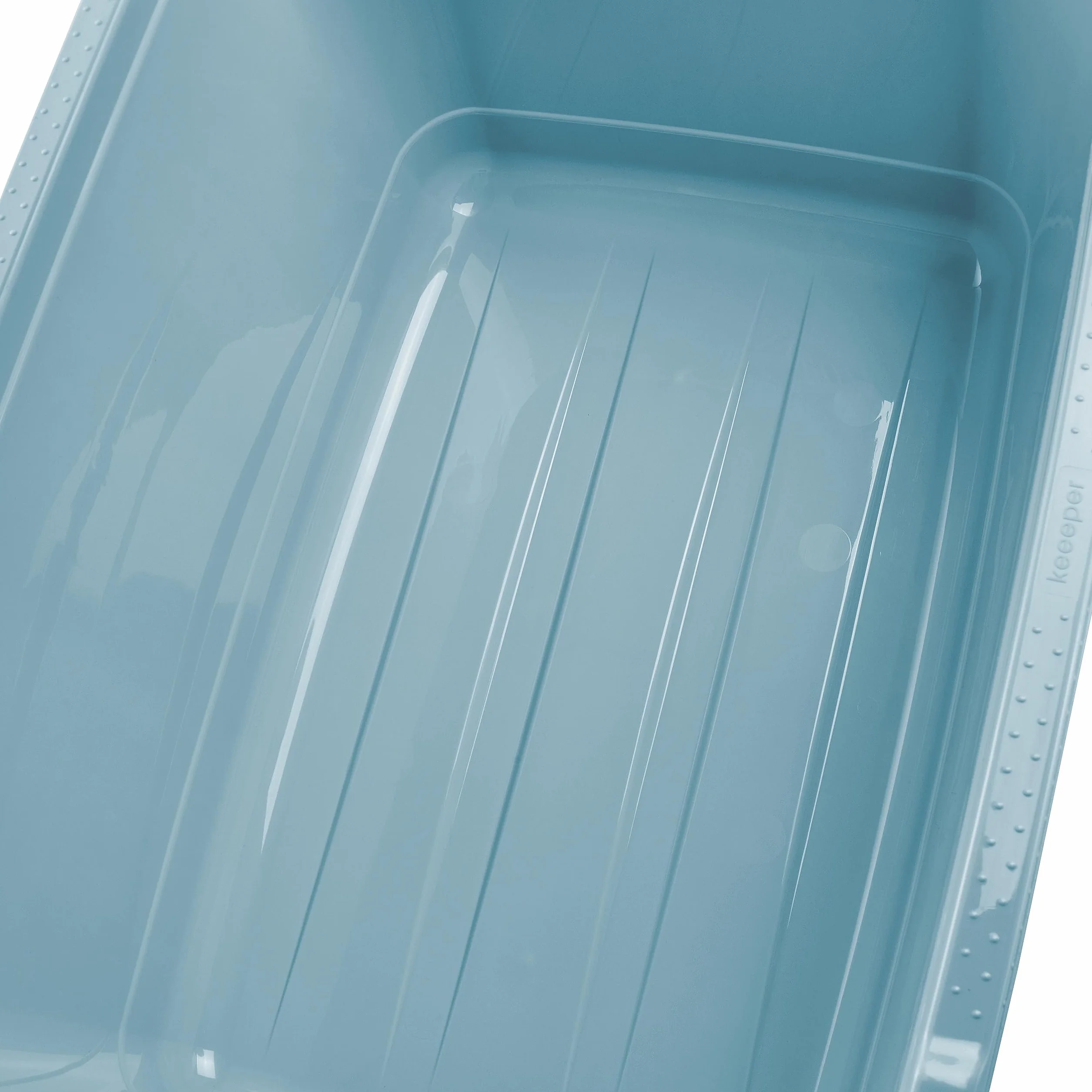 keeeper Wäschewanne, Stabiler Kunststoff, 52 l, Aenna, Nordic Blue