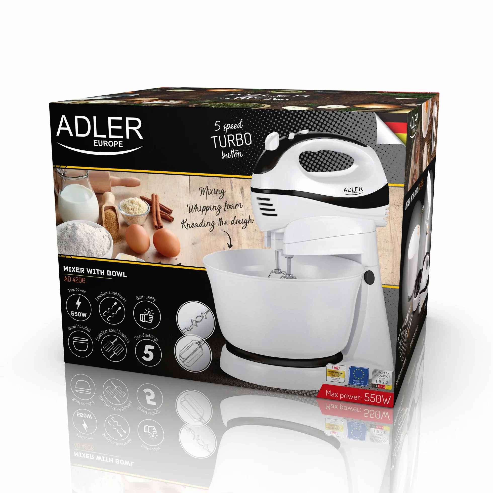 ADLER EUROPE 4206 Mikser z misą
