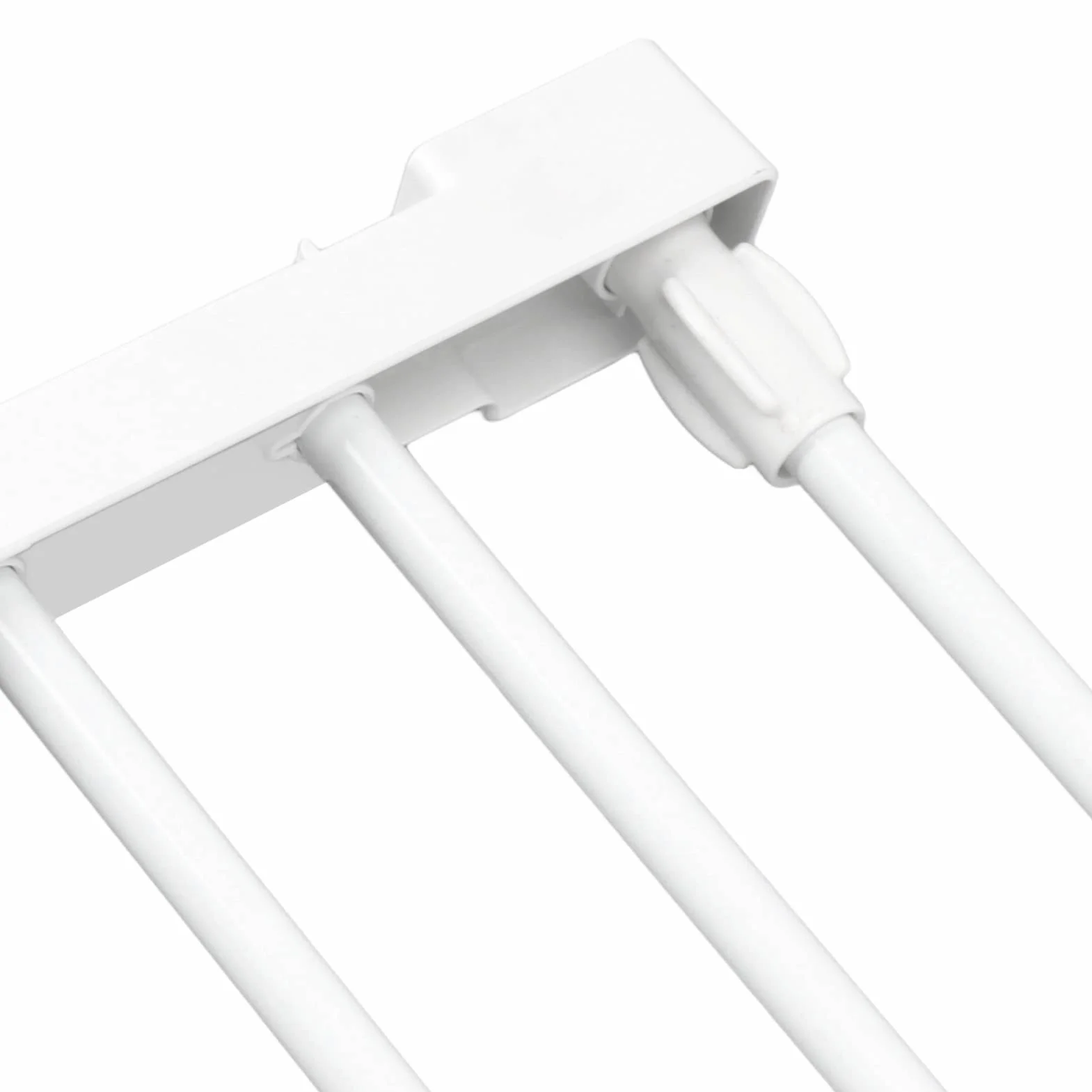 Regulowana półka napinająca do szafy 38-55 cm, wytrzymały wieszak na ubrania
