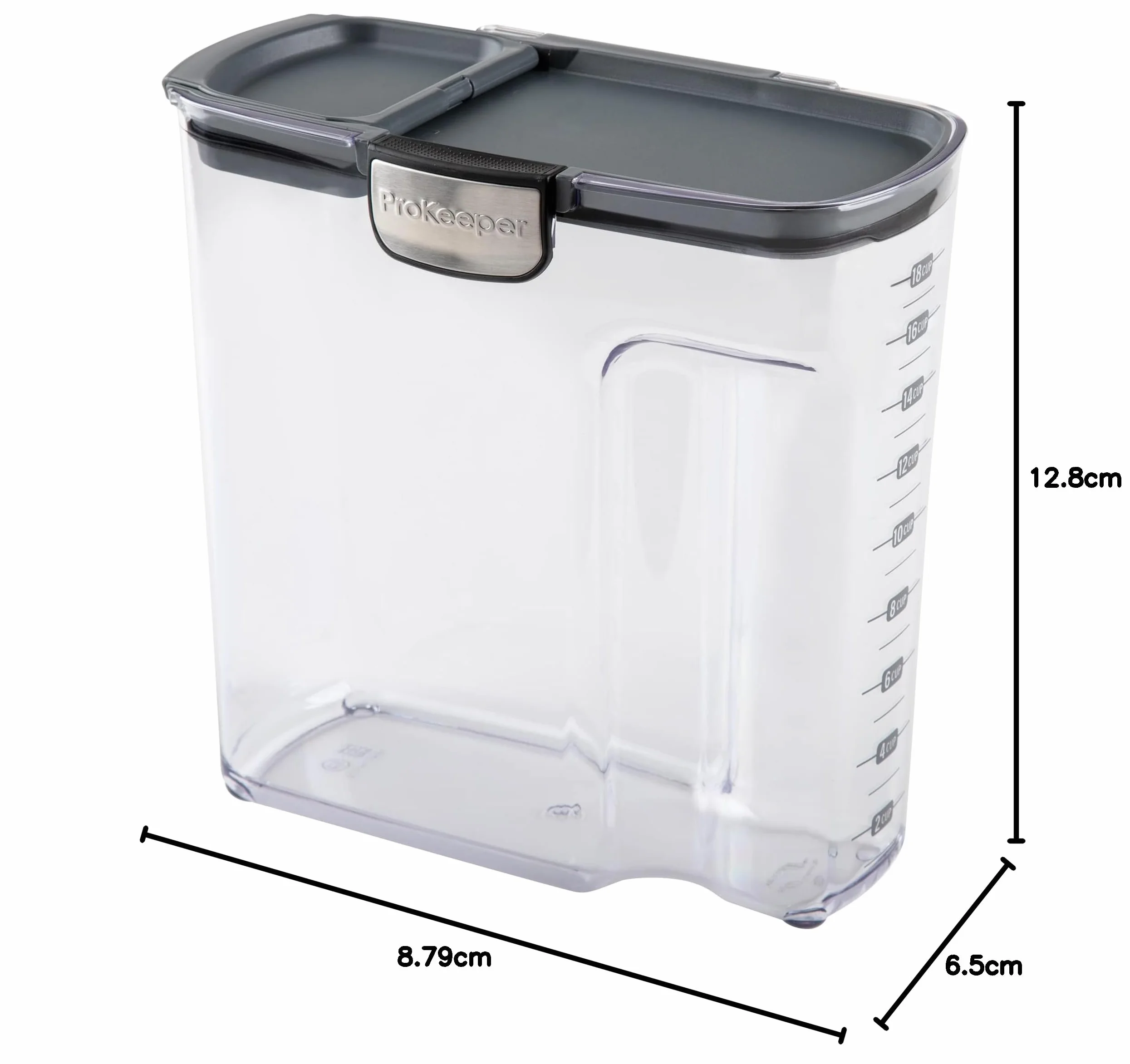 Progressive Pojemnik do przechowywania płatków śniadaniowych, pojemność 4,25 l, duży