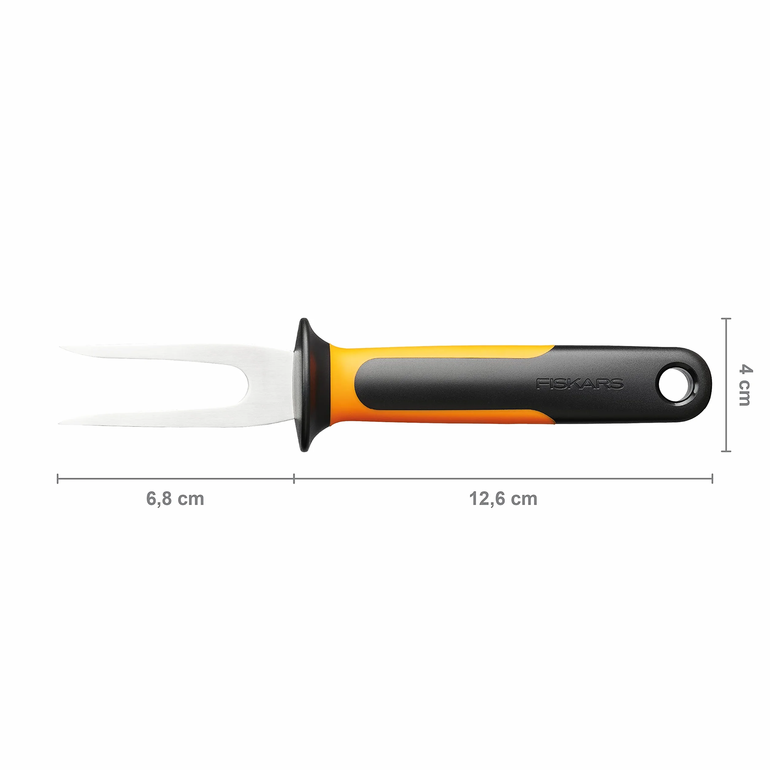 Fiskars Widelec do ryb, Functional Form, Długość całkowita: 19 cm, Japońska stal nierdzewna/ tworzywo sztuczne, 1057547