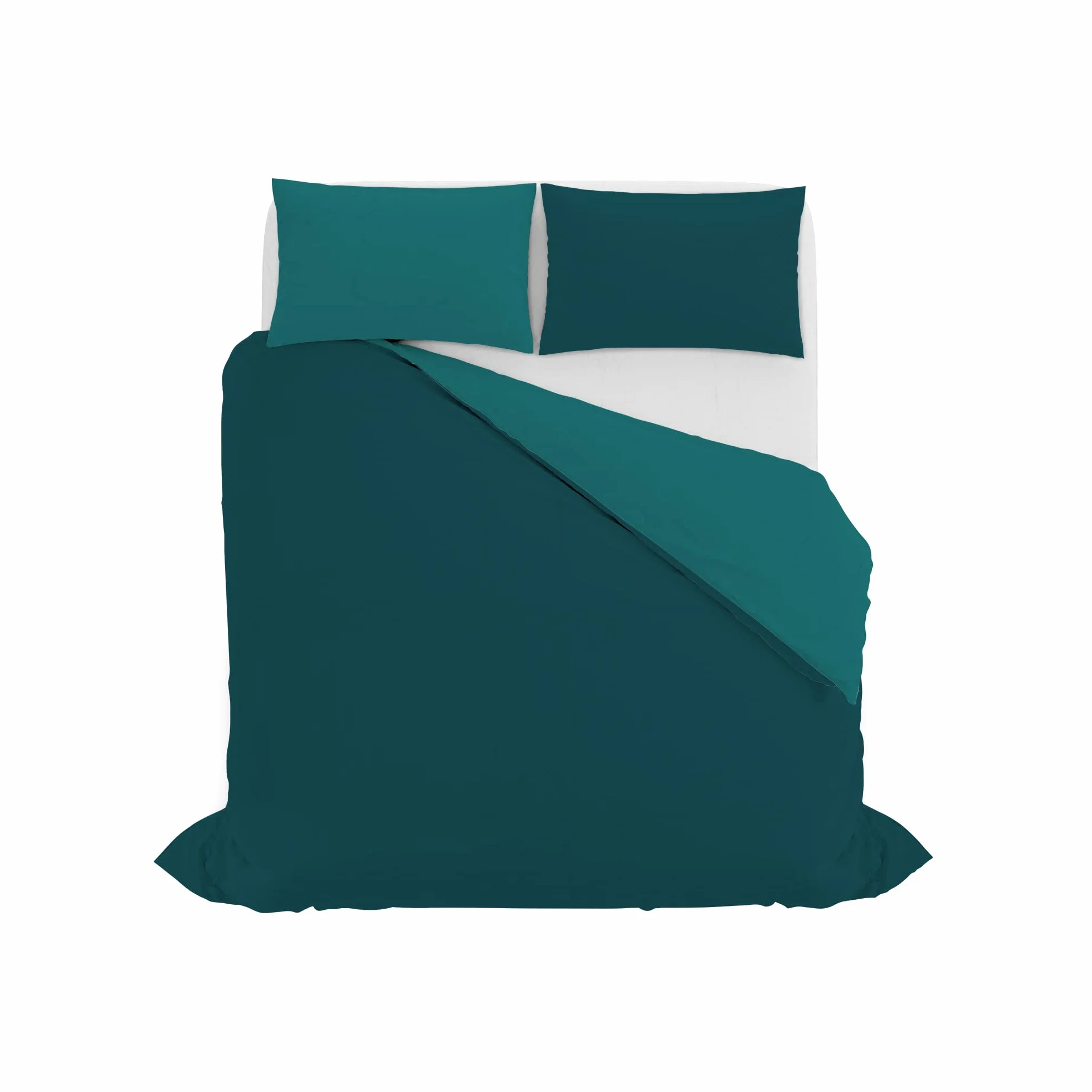 Italian Bed Linen Italiano Kołdra Pościel Zestawy Olej/Zielone Podwójne 250 x 200 cm