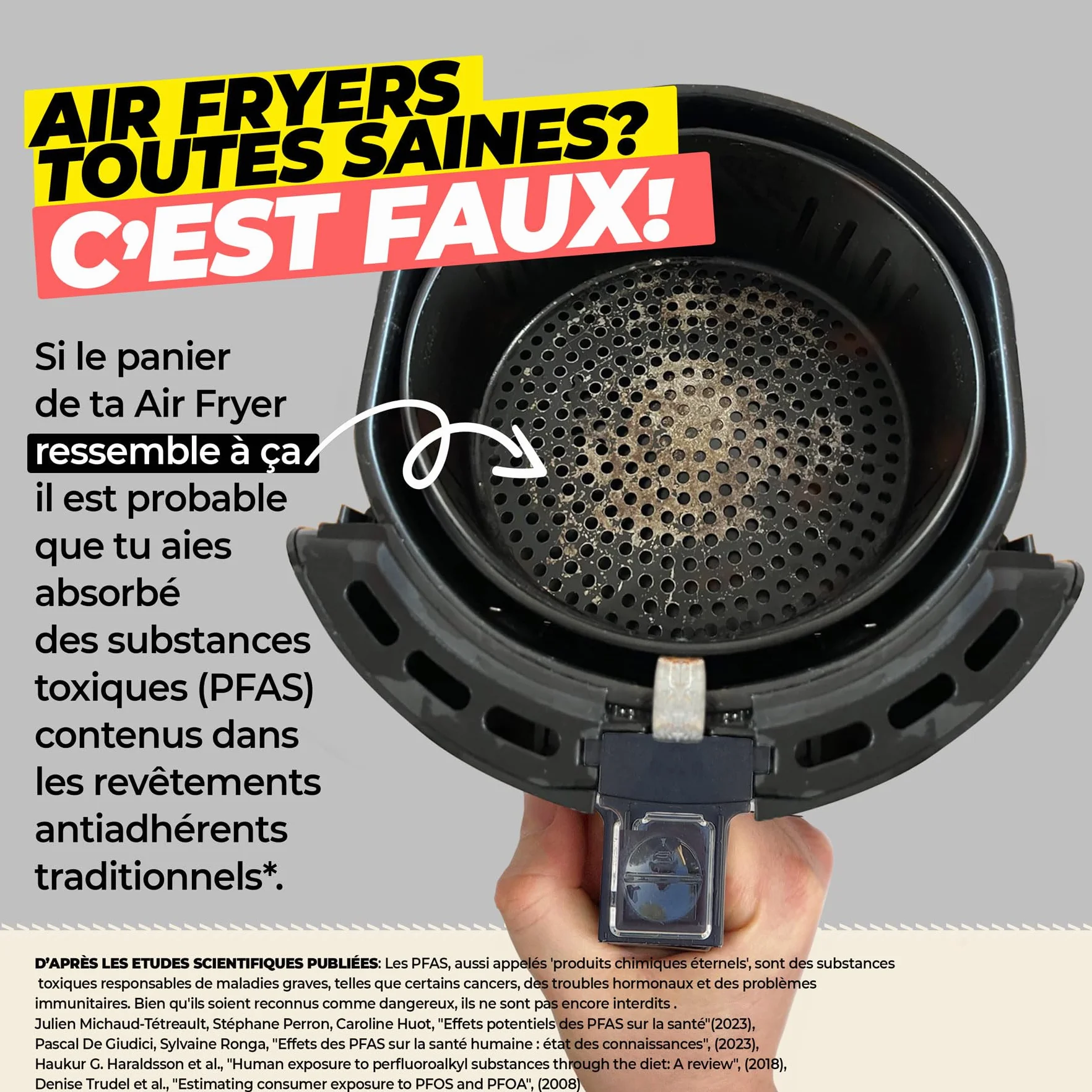 Bourgini Airfryer XXL – pojemność 8 litrów