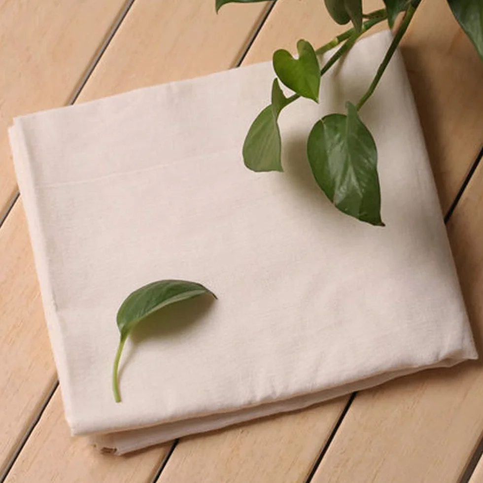 5-pak gazy wielokrotnego użytku do odcedzania bawełny organicznej, w 100% niebielone, czyste bawełniane ściereczki muślinowe, worki do odcedzania mleka migdałowego, sera, jogurtu, soku, zupy,