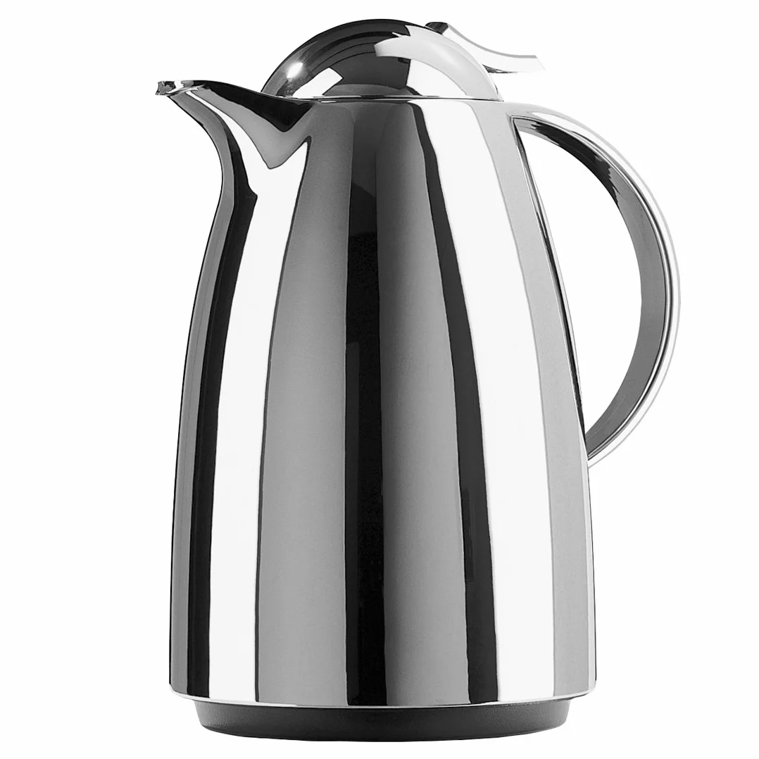 Emsa 624151600 butelka próżniowa Auberge Quick-Tip, 1,5 l, chrom