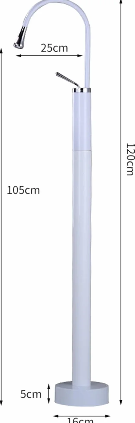 Bateria Wannowa Z Litego Mosiądzu Z Perlatorem Obrotowym 360° | Podwójne Doprowadzenie Wody (ścienne/gruntowe) (C Without holes)